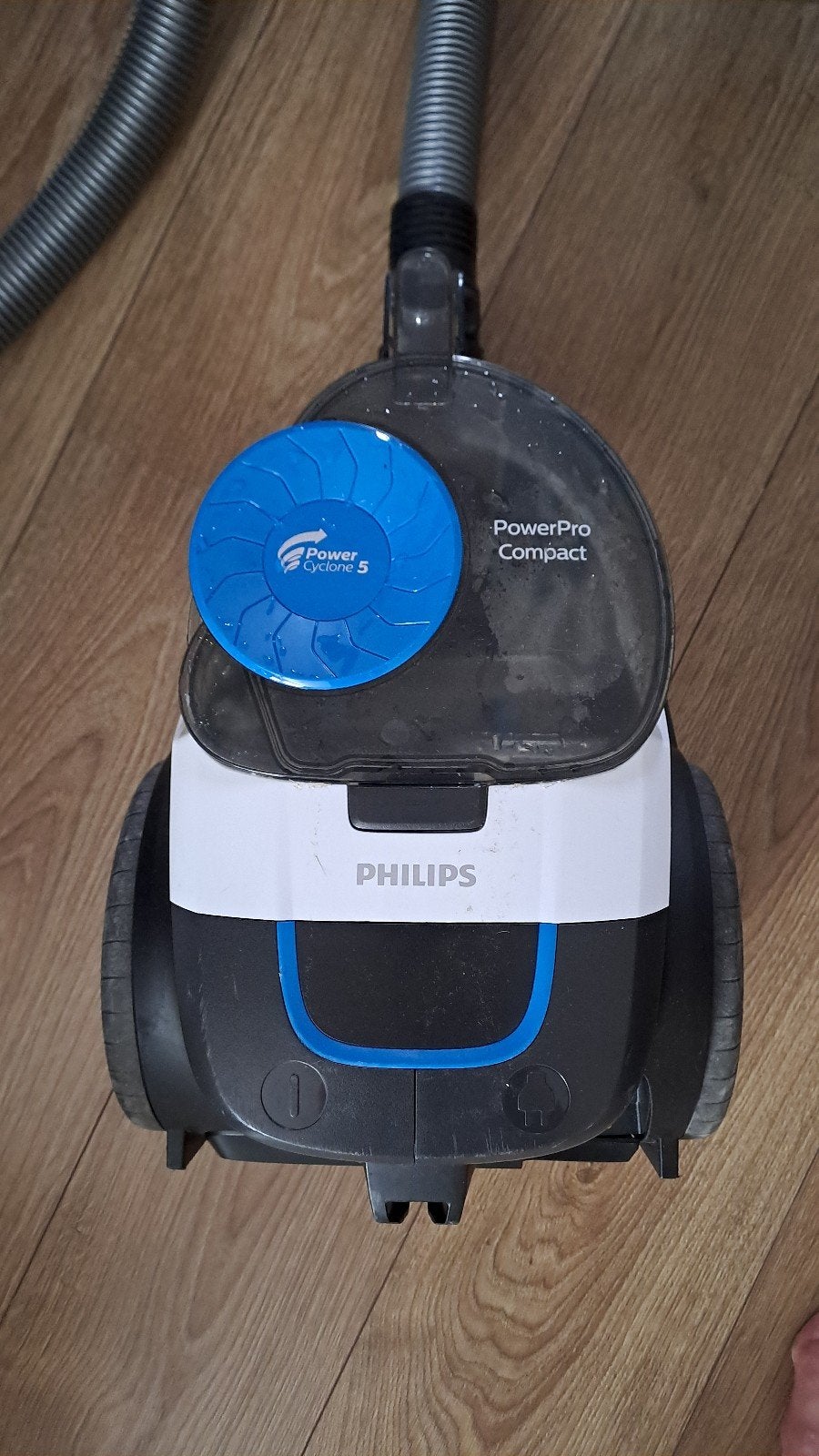 Philips PowerPro Compact  Stofzuiger zakloos + nieuw filter, Ophalen of Verzenden