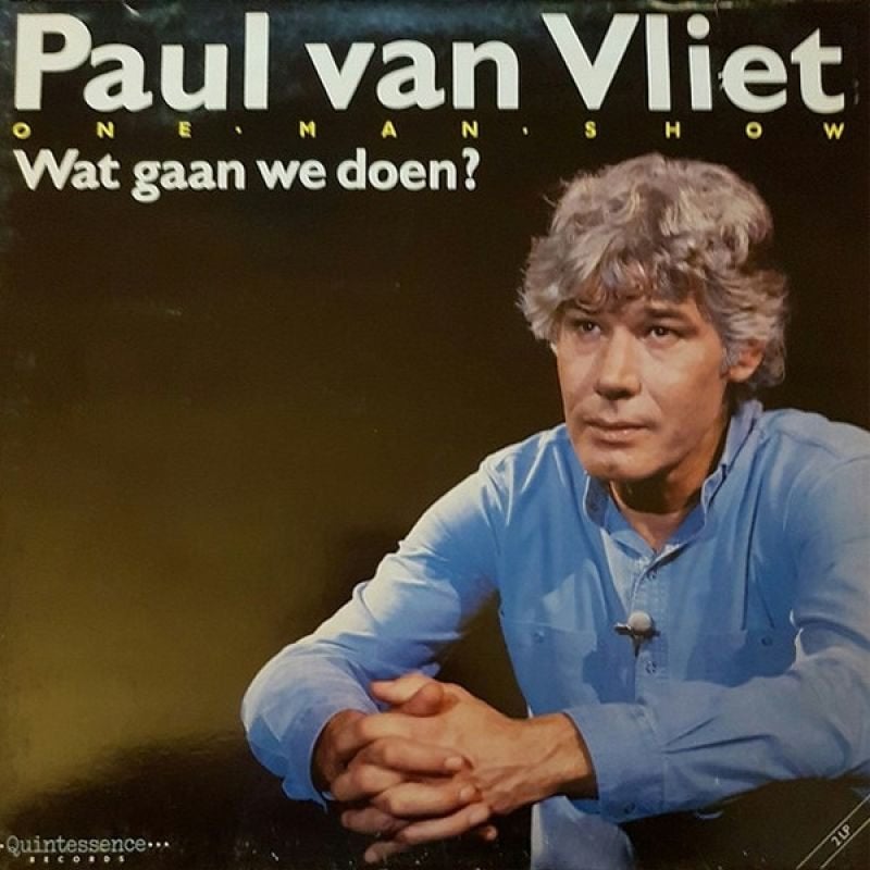 Paul van Vliet One Man Show Wat gaan we doen Originele 2 LP, Ophalen of Verzenden, Nieuw in verpakking, 12 inch