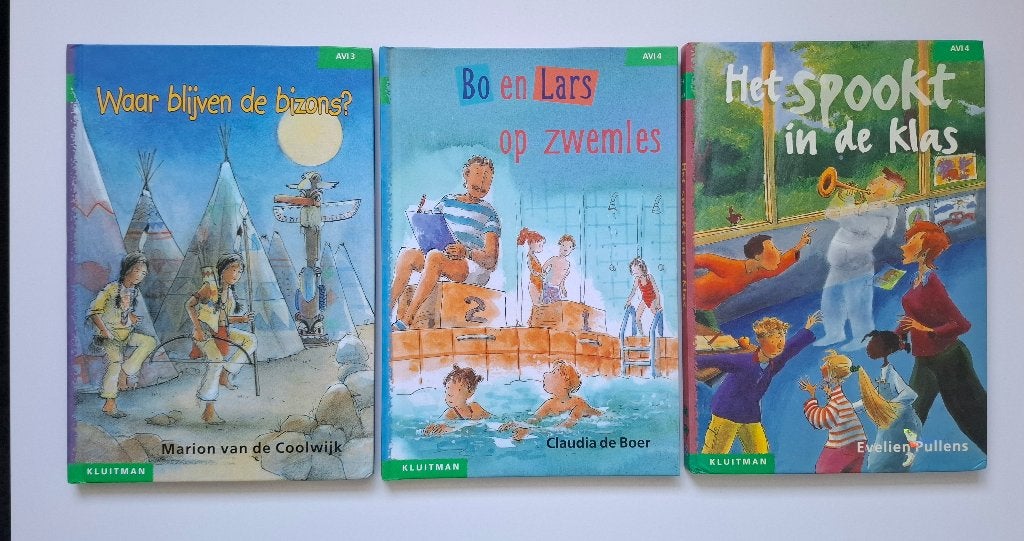 Set van 3 AVI leesboeken ( AVI 3 + AVI 4 ), Boeken, Ophalen of Verzenden, Zo goed als nieuw, Marion van de Coolwijk, Sprookjes