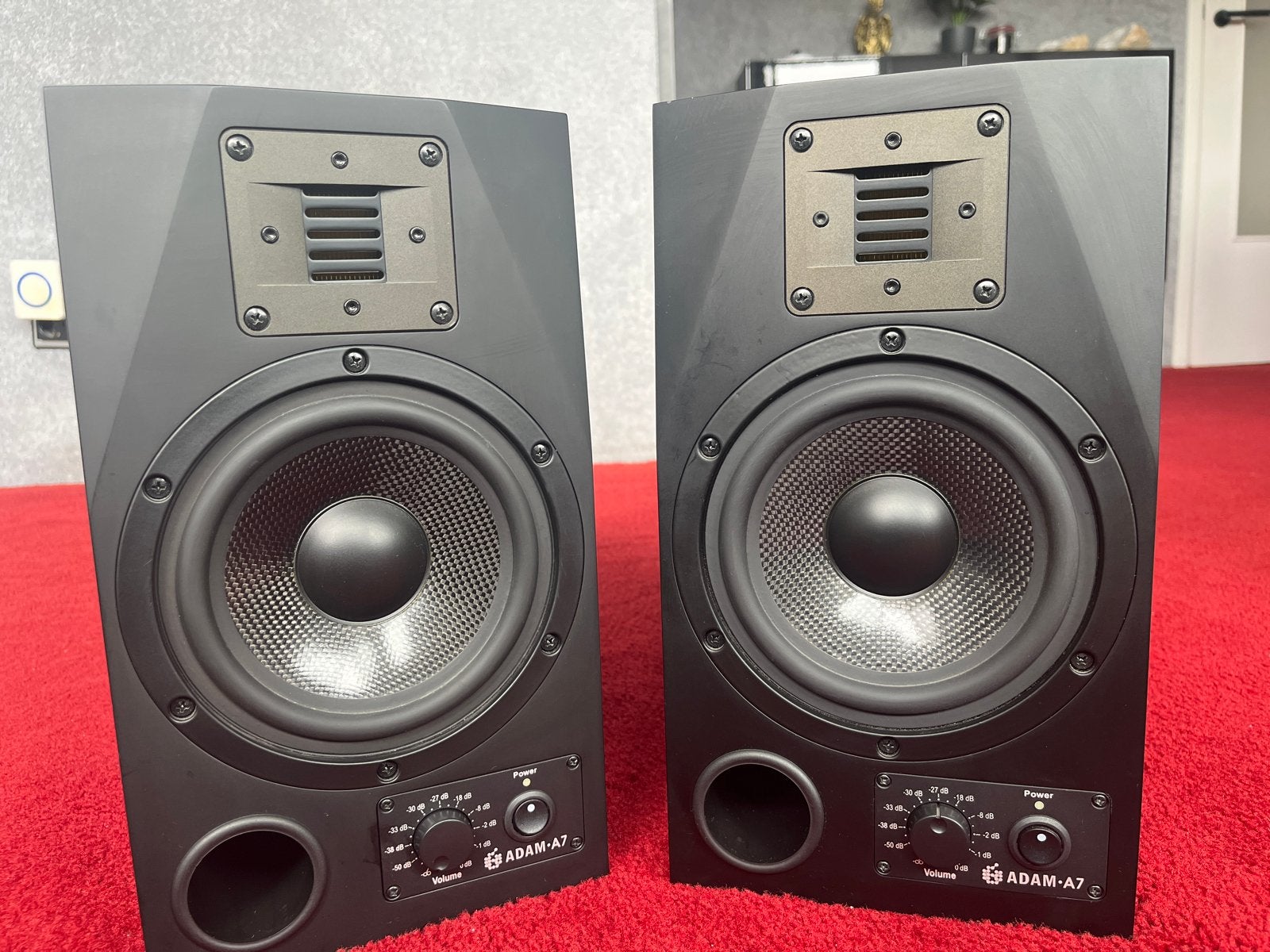 ADAM-A7 set studiomonitors - Professionele geluidskwaliteit, Audio, Tv en Foto, Luidsprekers, Overige merken, Studiomonitor, Ophalen of Verzenden