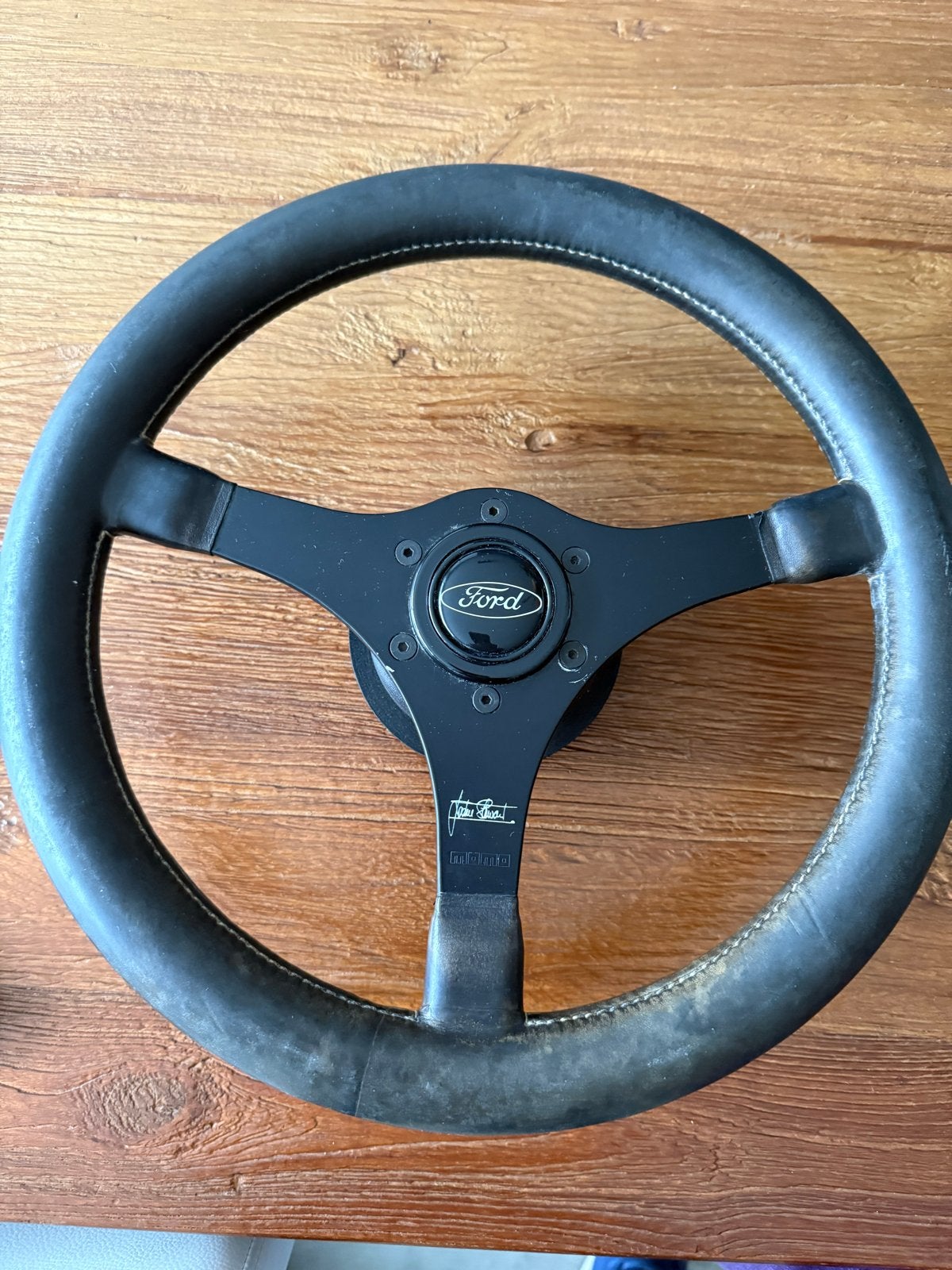 Momo Ford sportstuur met naaf en claxon, Ophalen, Gebruikt, Ford