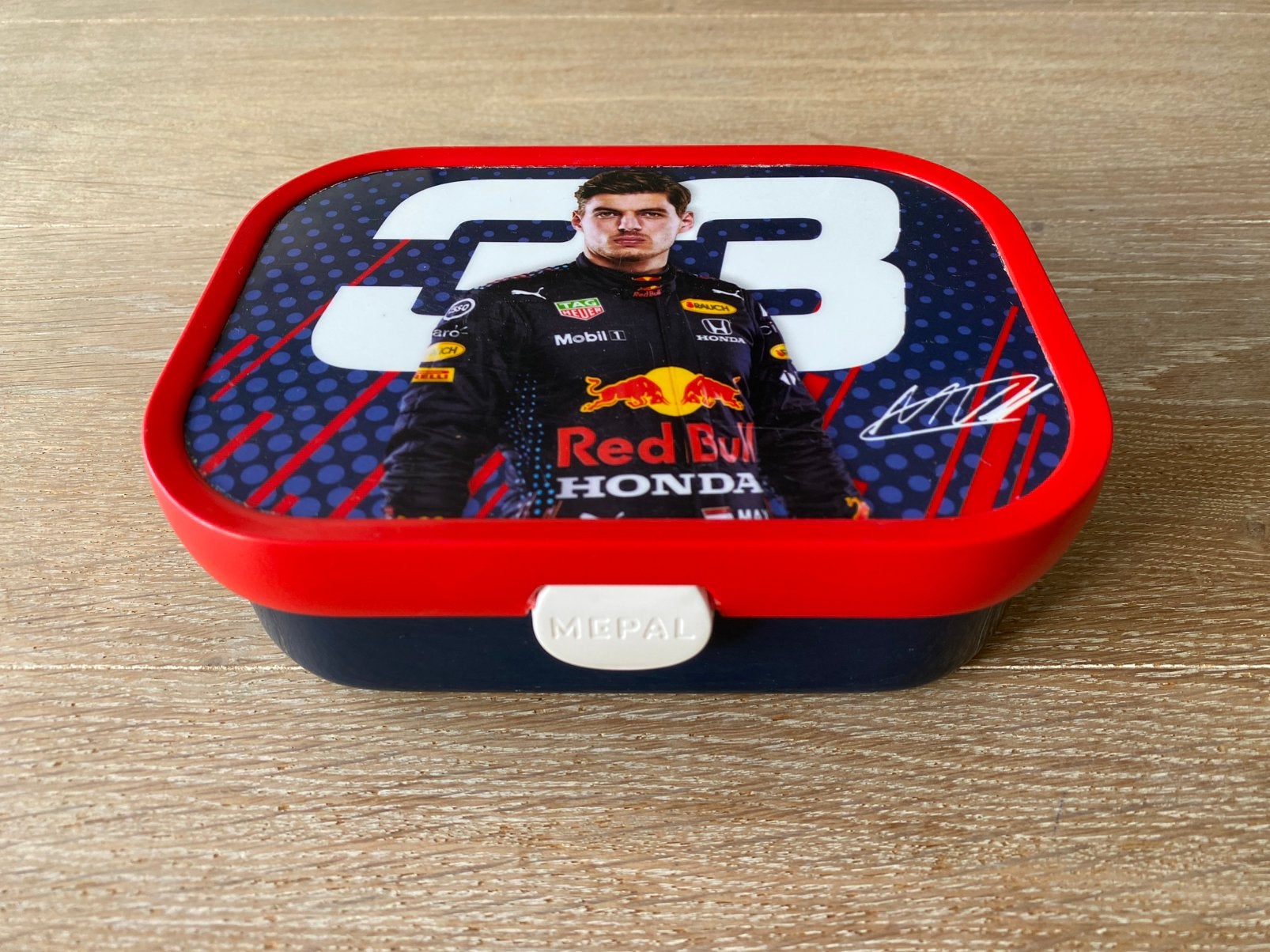 Mepal broodtrommel Max Verstappen, Ophalen of Verzenden, Gebruikt