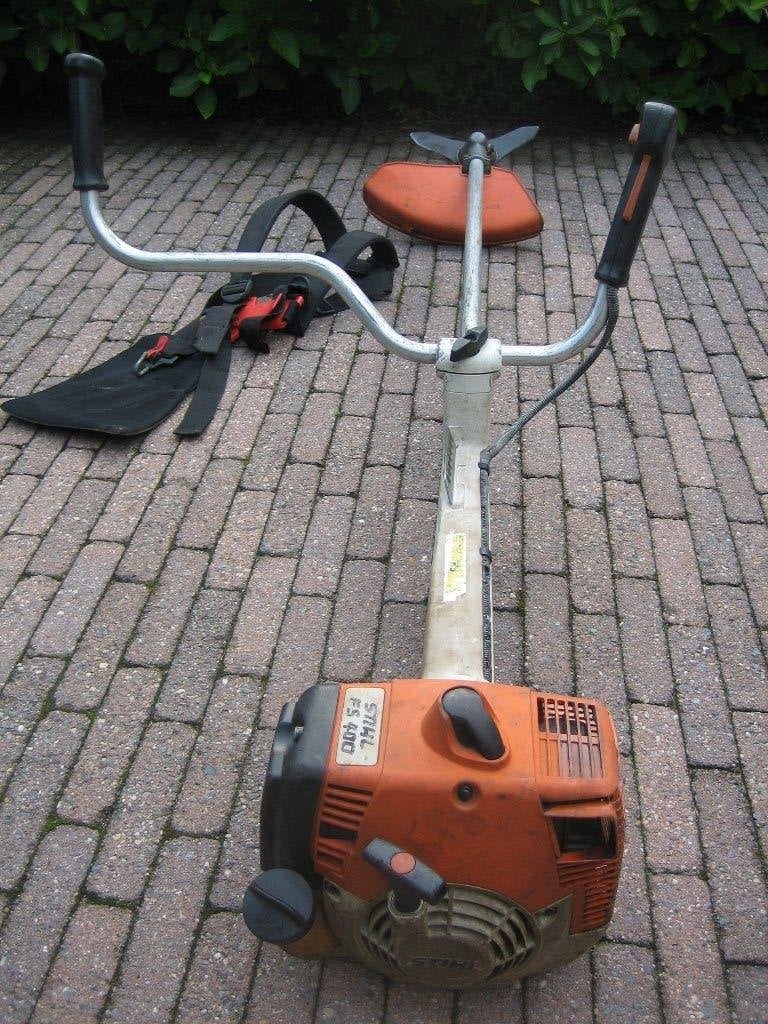 Stihl FS400 Bosmaaier 40CC  Mes + Harnas Benzine, Ophalen, Benzine, Gebruikt, STIHL