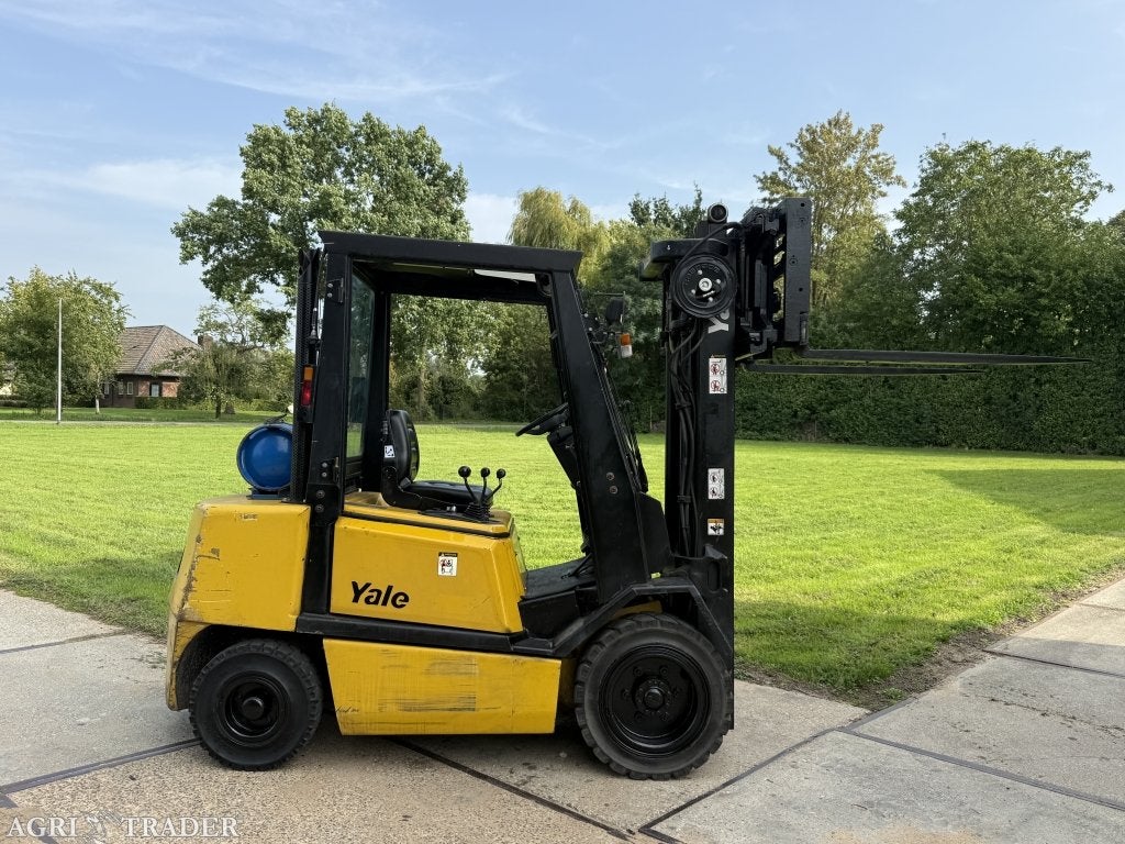 Yale 3 tonner lpg heftruck triplo Sideshift vorkversteller, LPG, Info@vanbeurdenheftrucks.nl, Ophalen of Verzenden, Kievitsham 48 Hoenzadriel