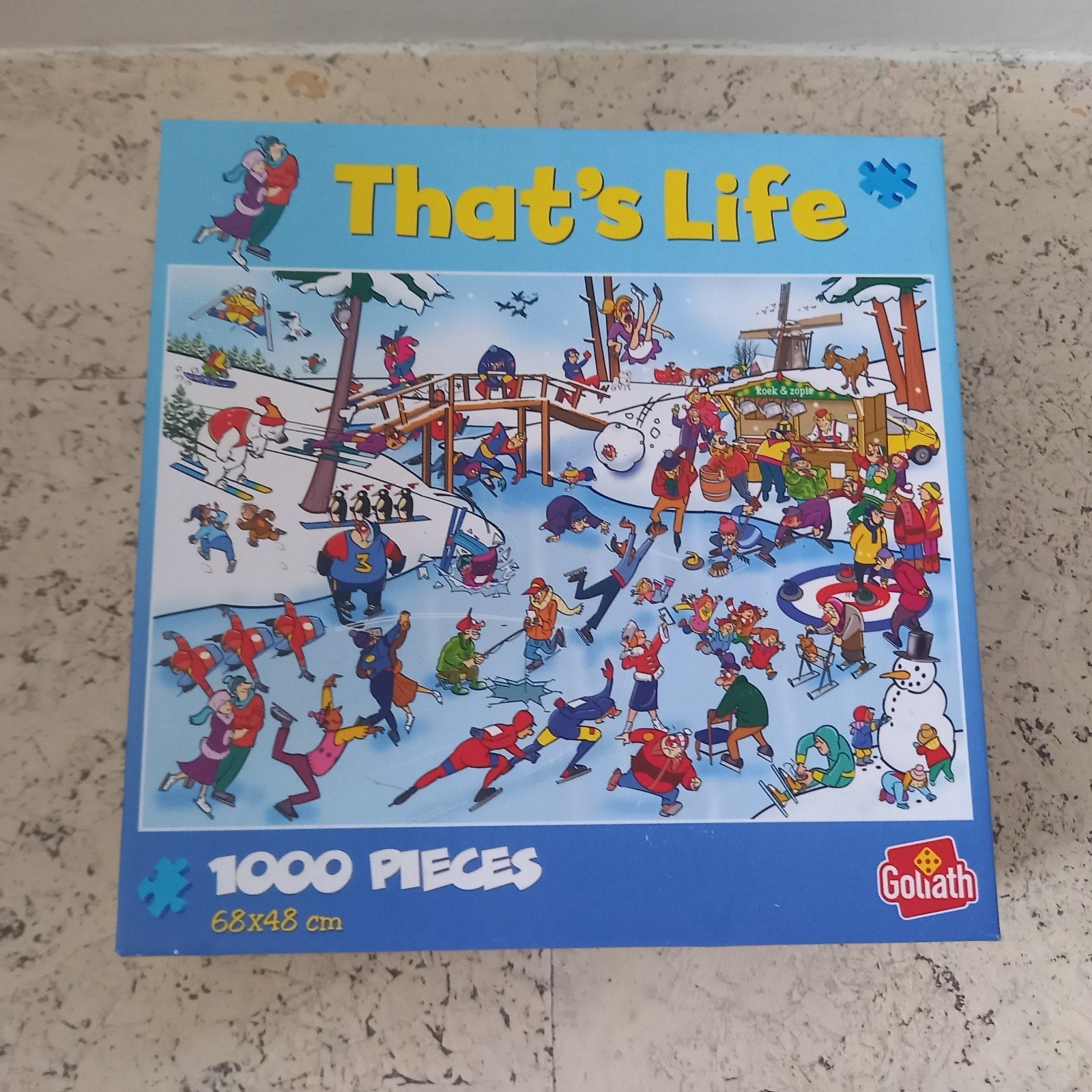 Goliath That's Life Legpuzzel 1000 Stukjes, Ophalen of Verzenden, 500 t/m 1500 stukjes, Gebruikt, Legpuzzel