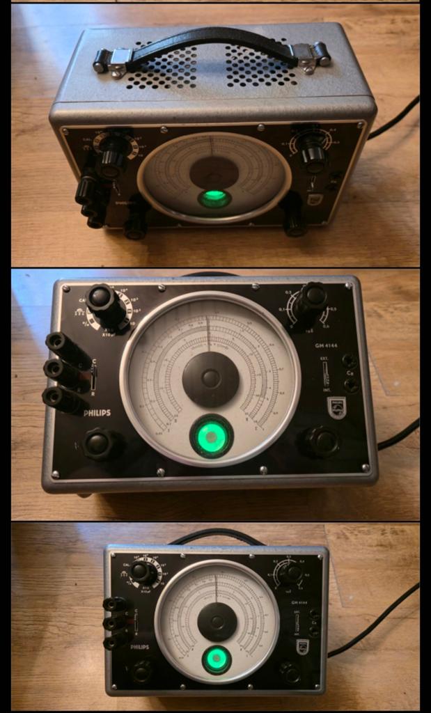 Vintage Philips GM 4144 Universele Brug  Meetinstrument, Ophalen of Verzenden, Nieuw, Elektriciteit