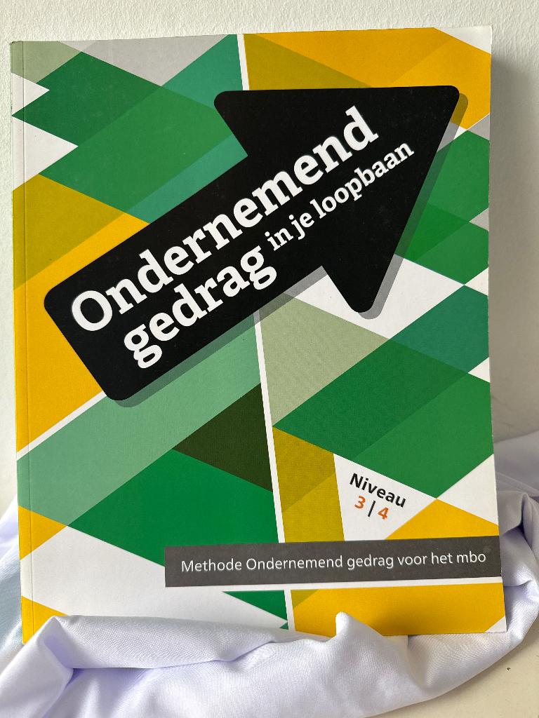 Ondernemend gedrag in je loopbaan (MBO niveau 3/4), Boeken, Ophalen of Verzenden, Nieuw, Economie en Marketing