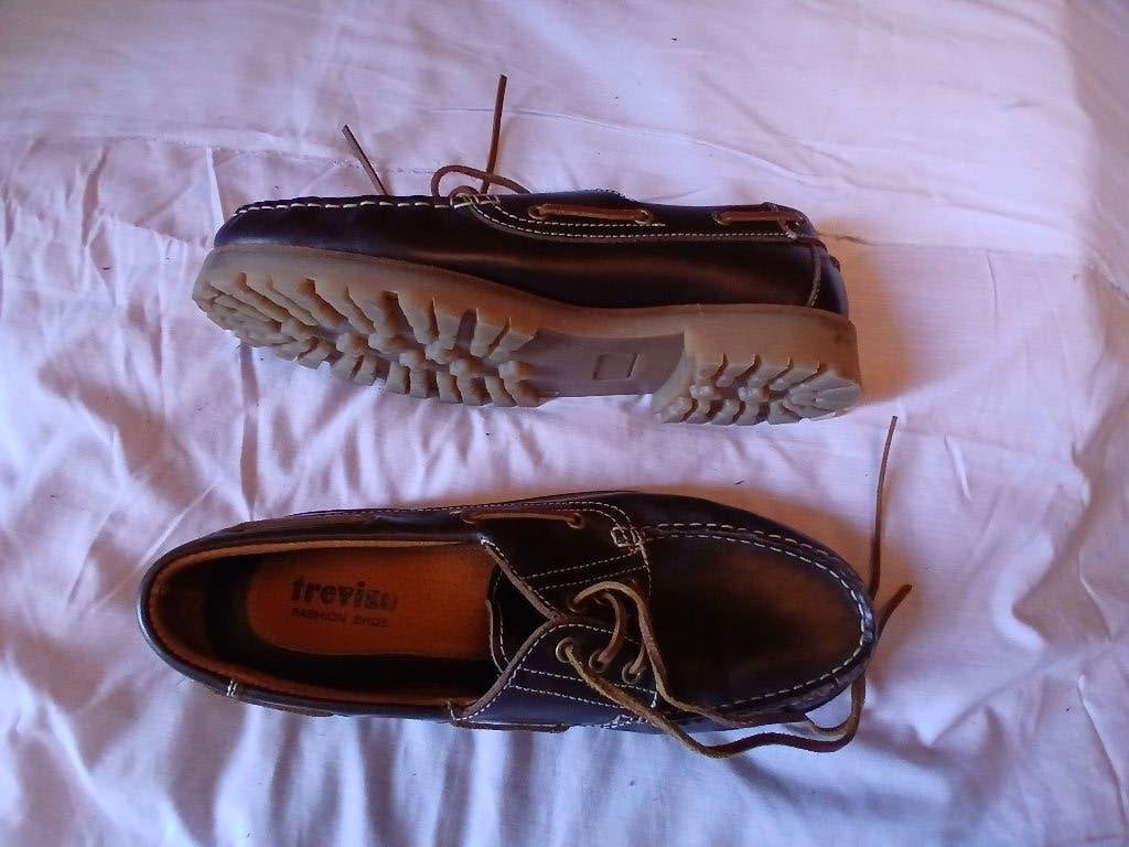 nieuwe donker bruine herenschoenen TREVISO maat 45, Kleding | Heren, Schoenen, Bruin, Nieuw, Veterschoenen, Treviso