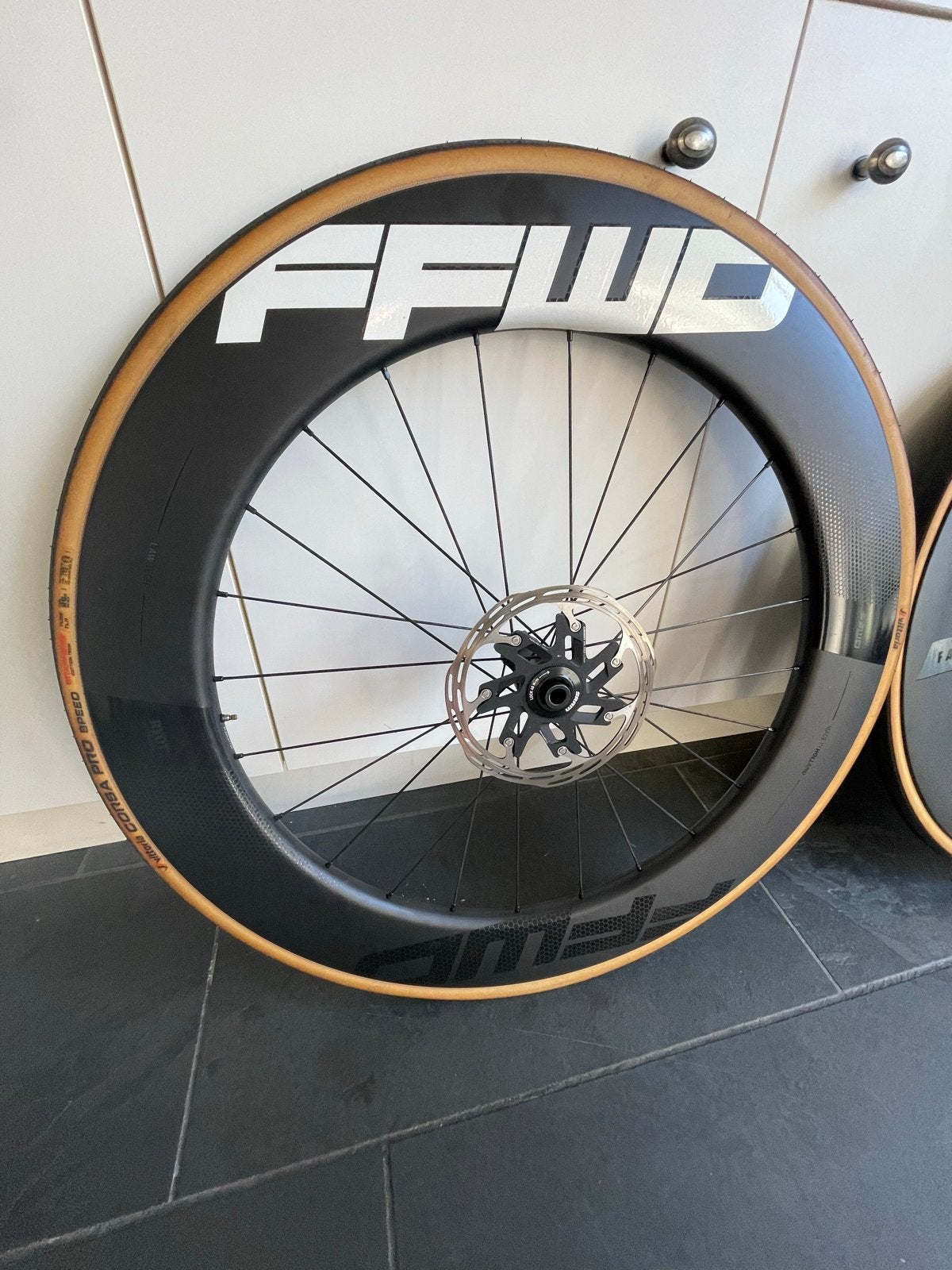 FFWD Tijdrit Voorwiel -nieuwe versie.  Zo goed als nieuw, Wiel, Ophalen of Verzenden, Zo goed als nieuw, Tijdrit-/triatlonfiets