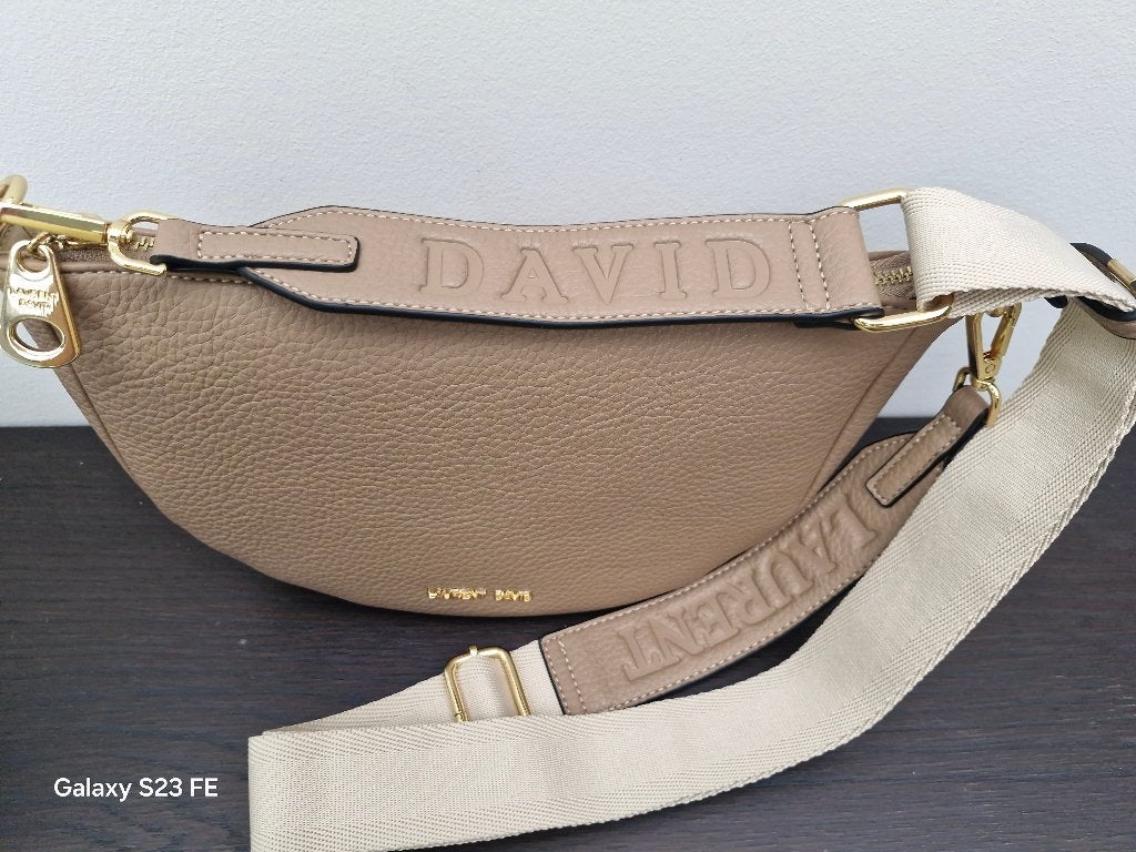 Nieuwe crossover Laurent David, Ophalen of Verzenden, Nieuw, Beige, Schoudertasje