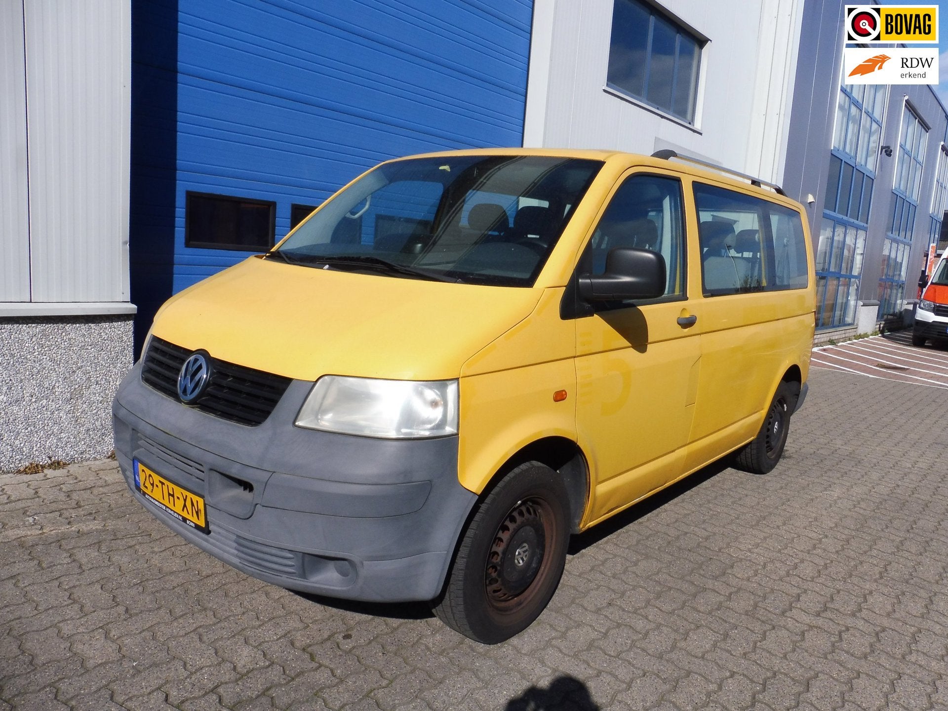 Volkswagen Transporter Kombi AircoAutomaat 9 persoons, Stof, Gebruikt, 8 stoelen, Overige carrosserieën