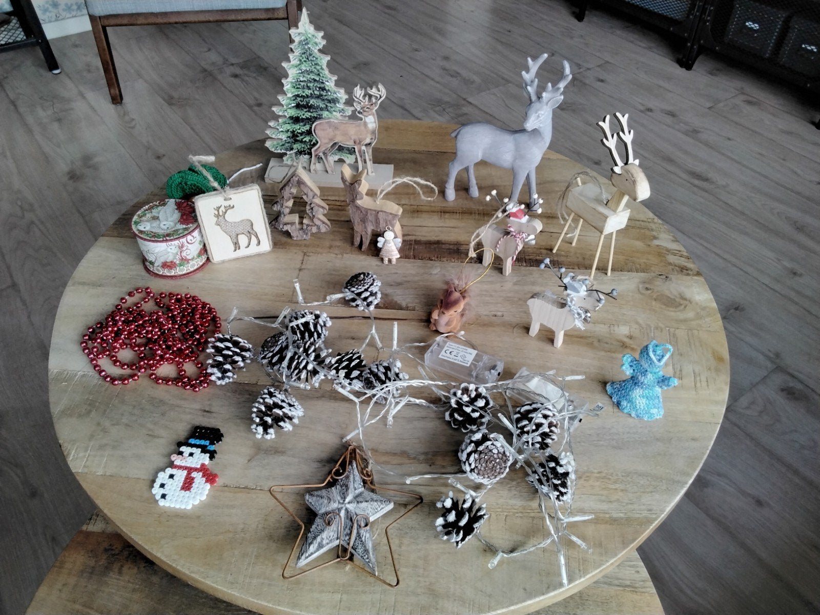 Kerstdecoratie, Ophalen of Verzenden, Zo goed als nieuw