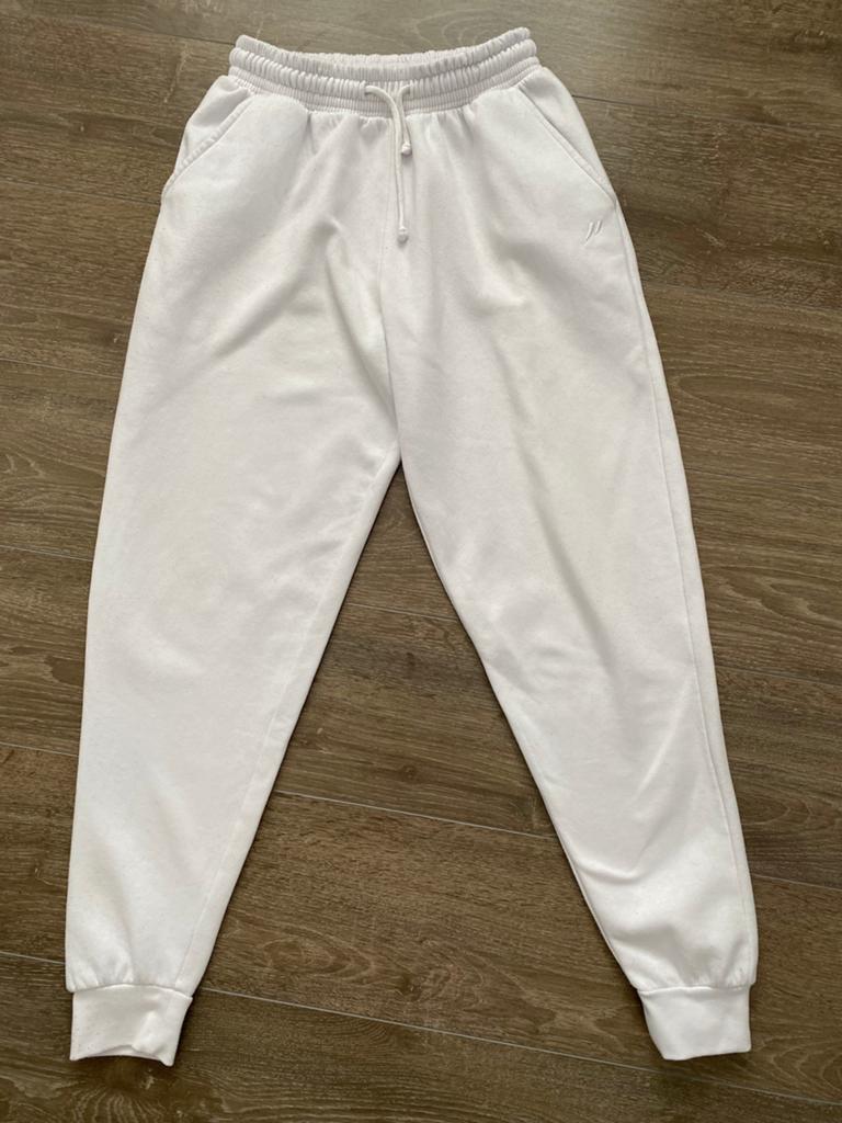 Dames meisjes witte joggingbroek broek maat XS 34 Panther, Ophalen of Verzenden, Zo goed als nieuw, Maat 34 (XS) of kleiner, Wit