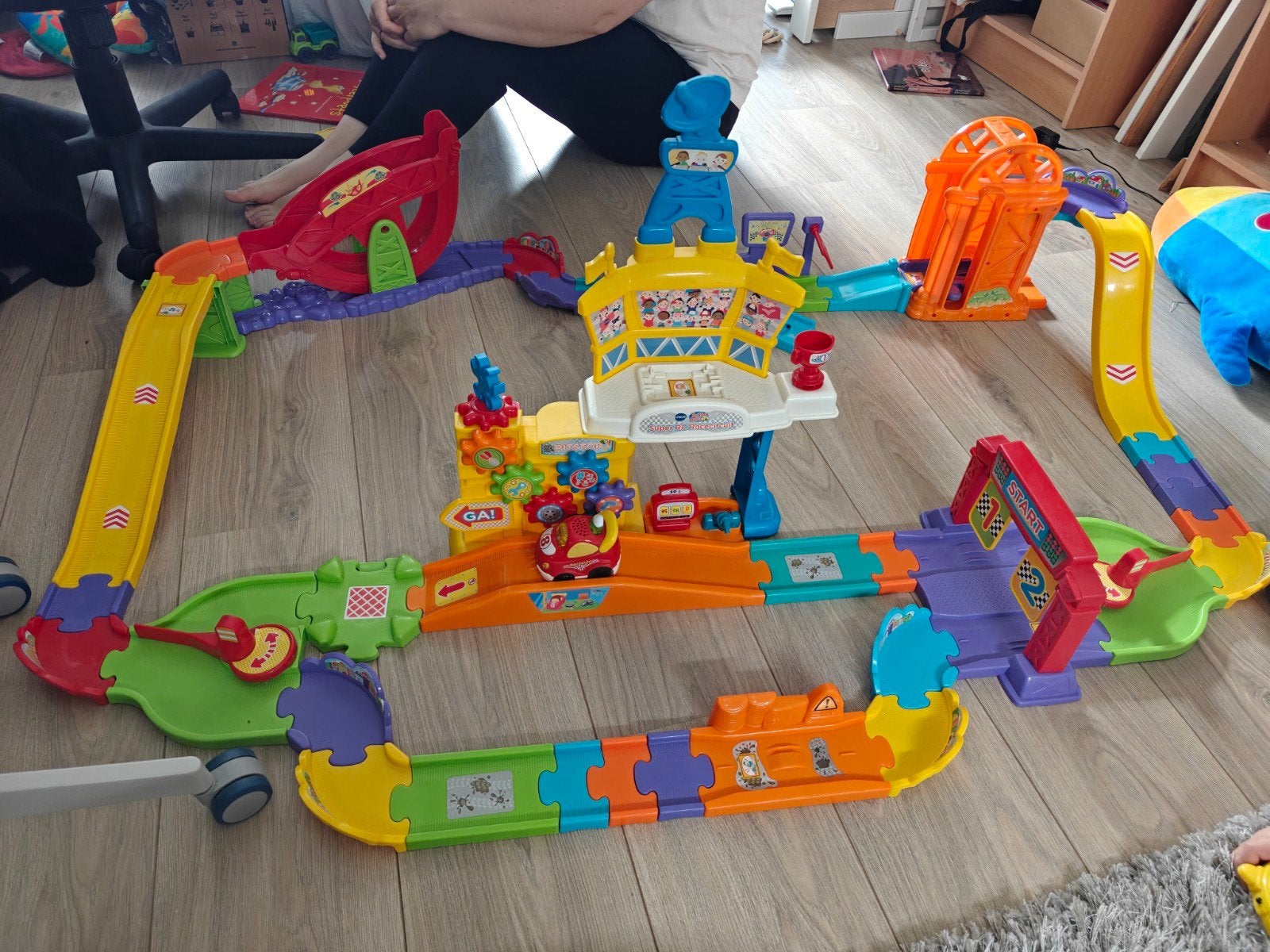 Toet toet racebaan, Kinderen en Baby's, Speelgoed | Vtech, Ophalen, Gebruikt, 2 tot 4 jaar