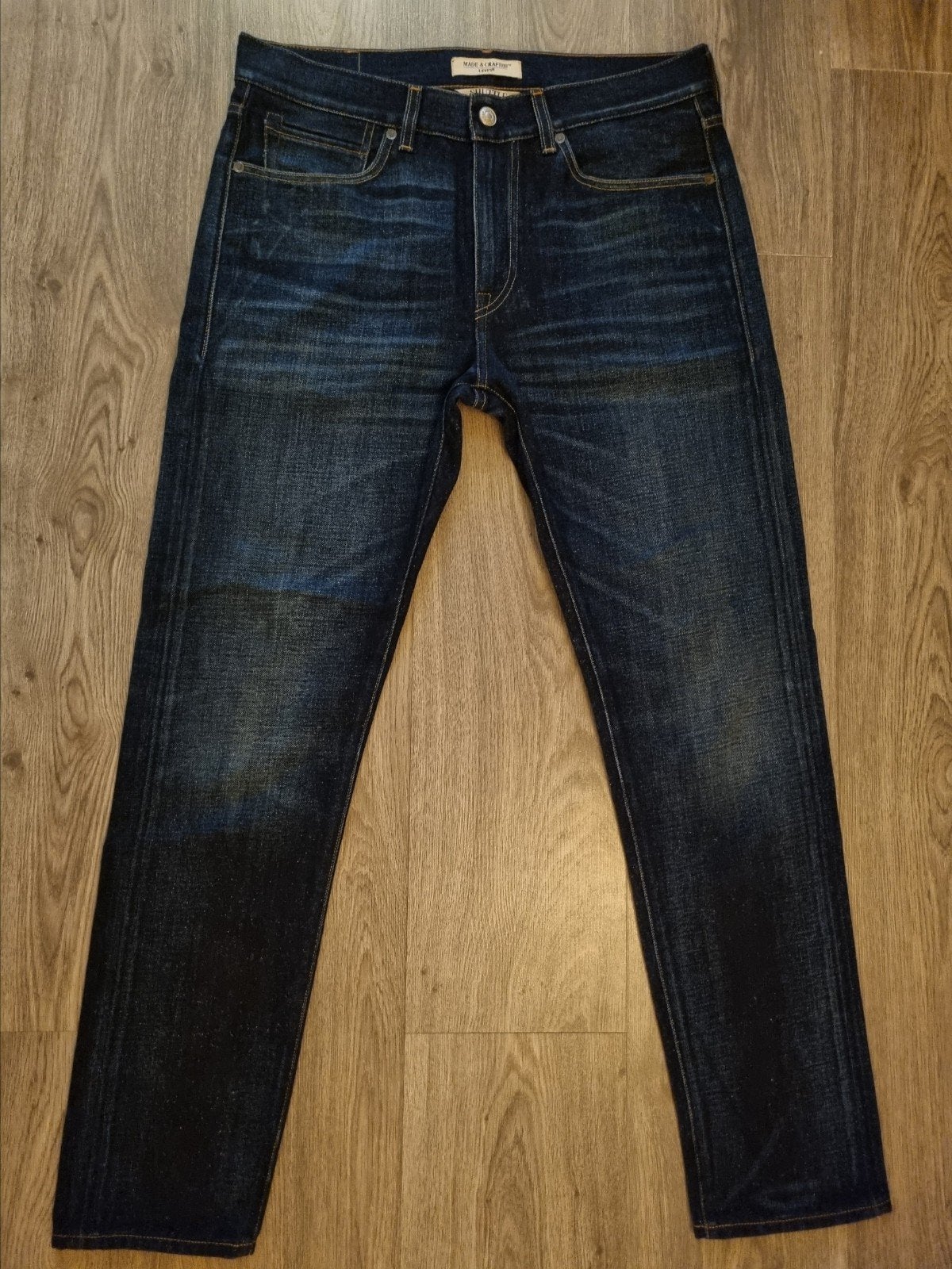 NIEUWE Levi's 'Made & Crafted' SHUTTLE W32 L32 * 32x32 Taper, Blauw, Info@levis.com, Nieuw, W32 (confectie 46) of kleiner