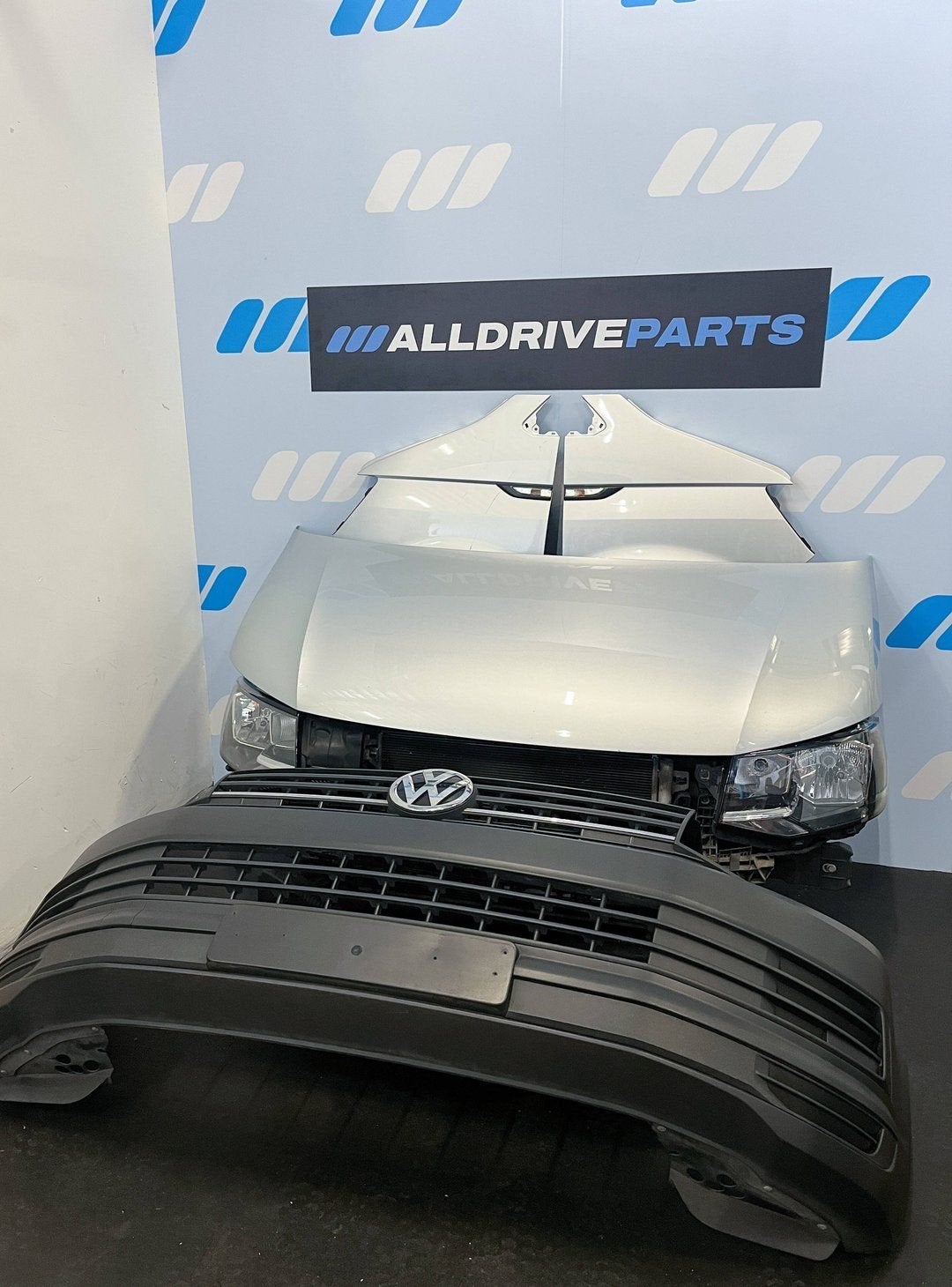 Complete voorkop VW Volkswagen Transporter T6 grijs LA7W