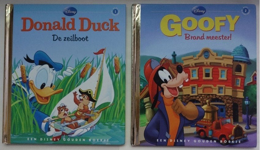 Disney gouden boekjes, Jongen of Meisje, Zo goed als nieuw, Sprookjes, Gouden boekje