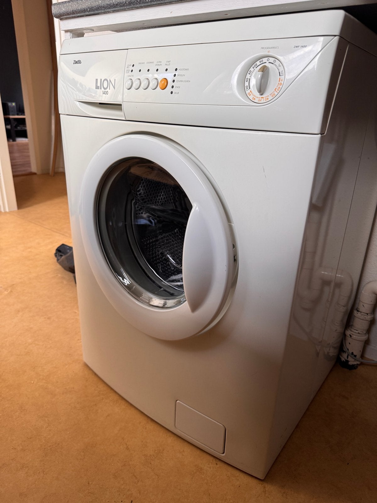 Zanussi Lion 1400 Wasmachine - Voorlader, Ophalen, Gebruikt, Wolwasprogramma, Voorlader