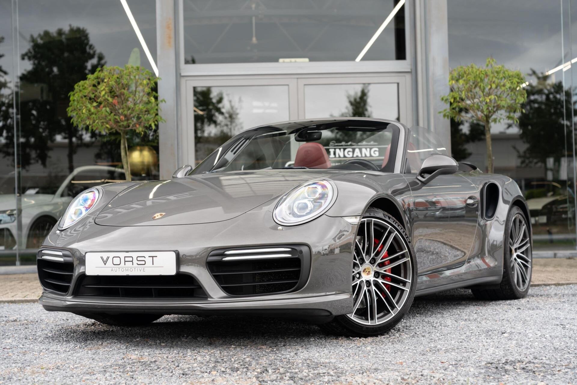 Porsche 911 Cabrio 3.8 Turbo Sport Chrono Bose, Auto's, Automaat, Gebruikt, Euro 6, Cabriolet