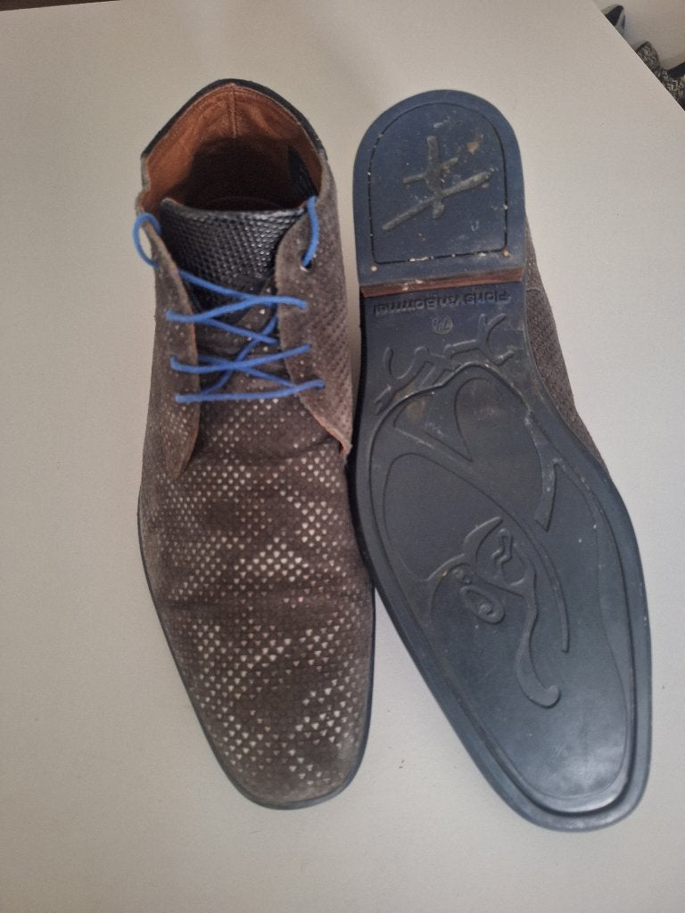 Herenschoenen Floris van Bommel, Bruin, Floris van Bommel, Ophalen of Verzenden, Gedragen