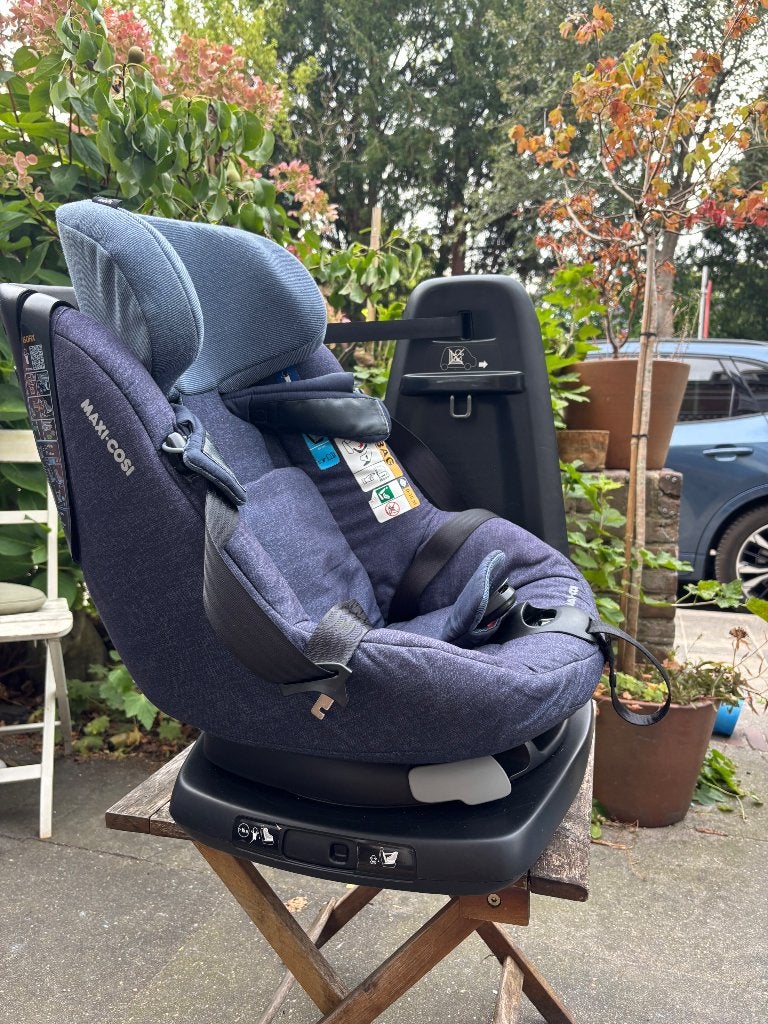 Maxi-Cosi AxissFix 360 Nomad Blue, Kinderen en Baby's, Autostoeltjes, Verstelbare rugleuning, Gebruikt, 0 t/m 18 kg, Ophalen of Verzenden