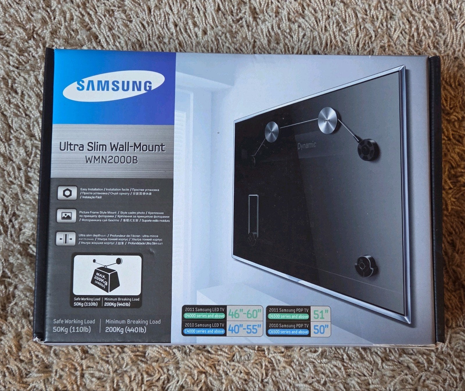 Samsung Ultra Slim TV Ophangsysteem WMN2000B, Ophalen of Verzenden, Zo goed als nieuw