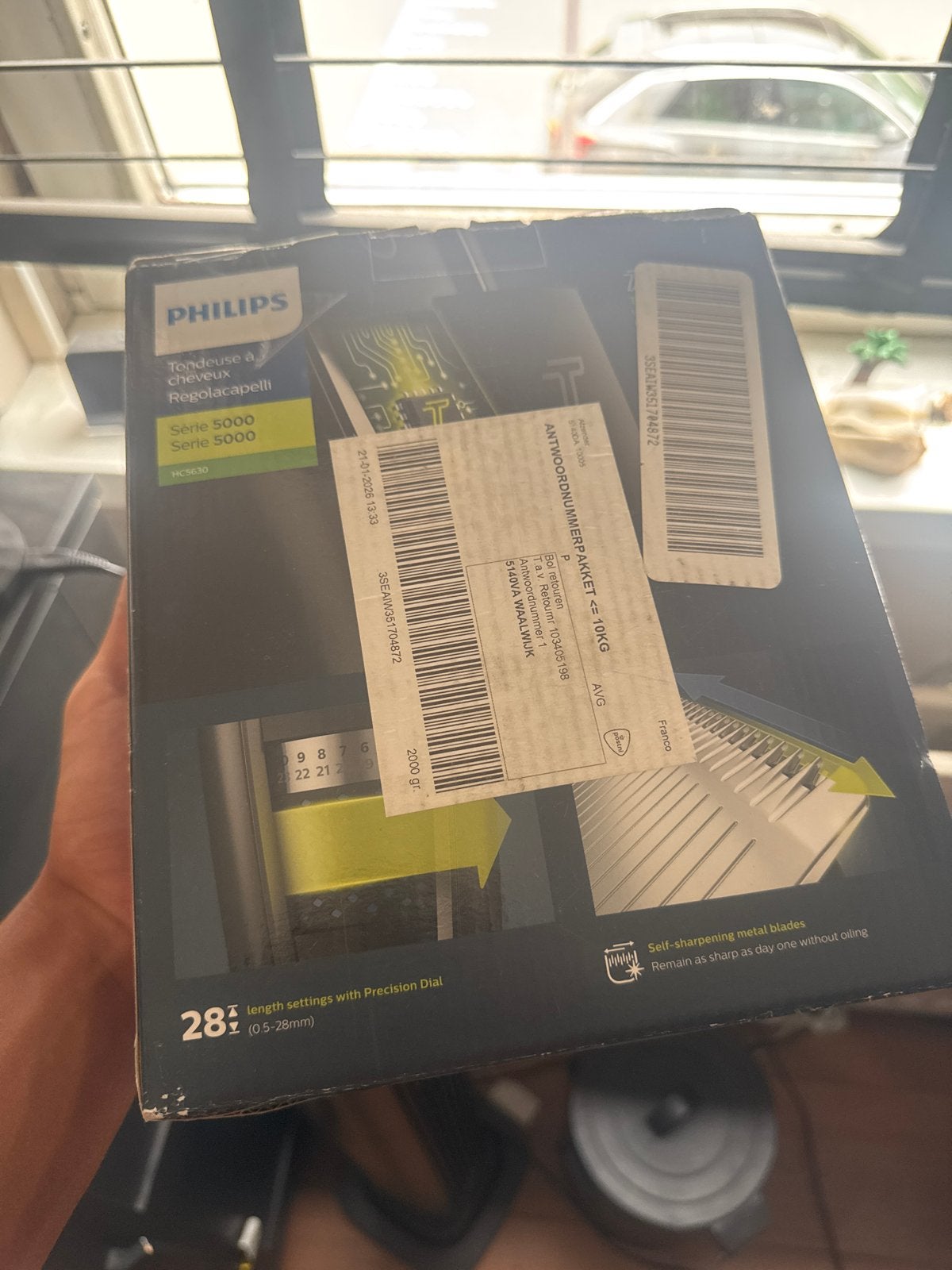 Philips Tondeuse Serie 5000 - Nieuw in doos, Ophalen, Nieuw, Haarverzorging
