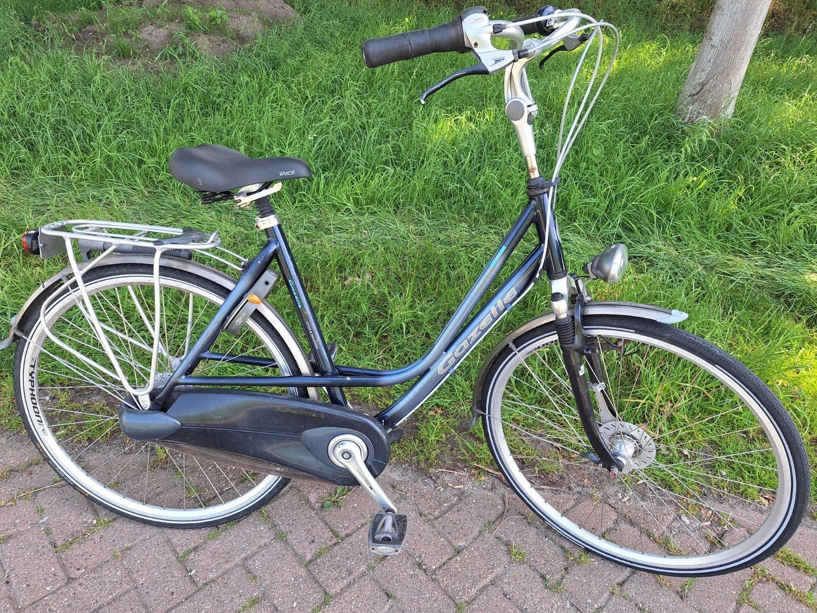 Gazelle davos 28"/53 cm, Fietsen en Brommers, Fietsen | Dames | Damesfietsen, Ophalen, Versnellingen, Gazelle, 53 tot 56 cm