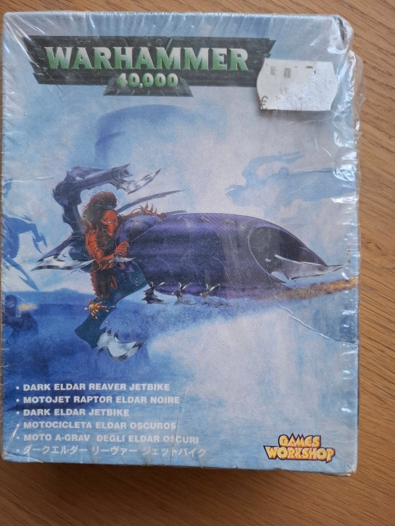Warhammer 40K Dark Eldar Reaver Jetbike Ongeopend in seal, Hobby en Vrije tijd, Wargaming, Ophalen of Verzenden, Nieuw, Warhammer
