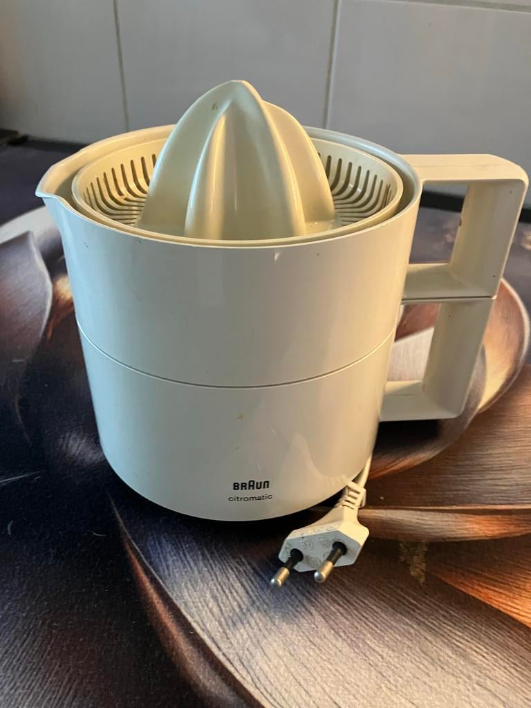 Braun electrische vruchtenpers, Ophalen of Verzenden, Zo goed als nieuw
