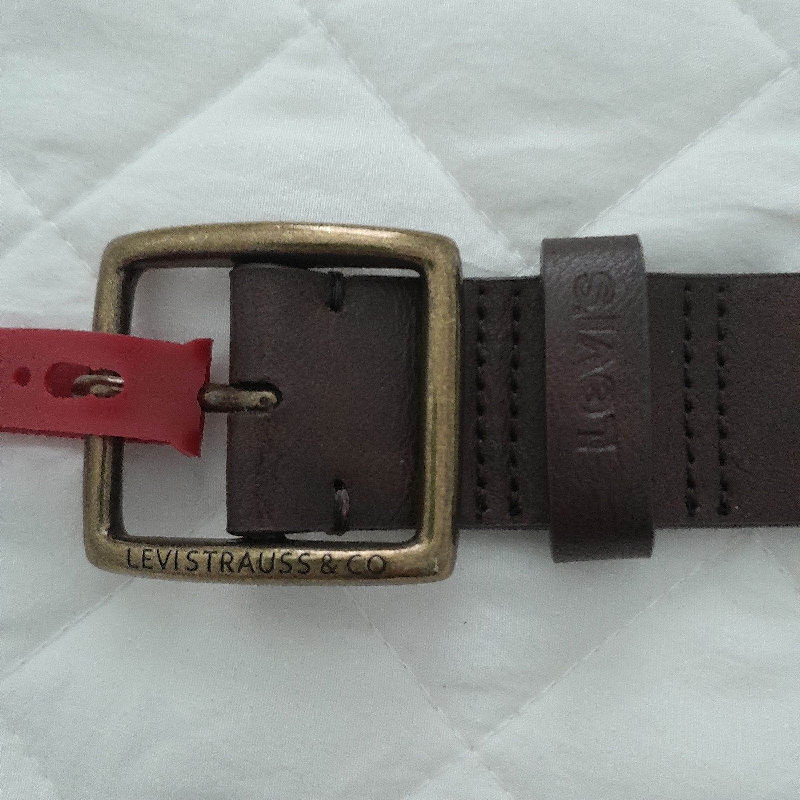 Nieuwe Levi's riem, bruin, maat M (34-36), Kleding | Heren, Riemen en Ceinturen, Levi's, 95 tot 105 cm, Bruin, Nieuw