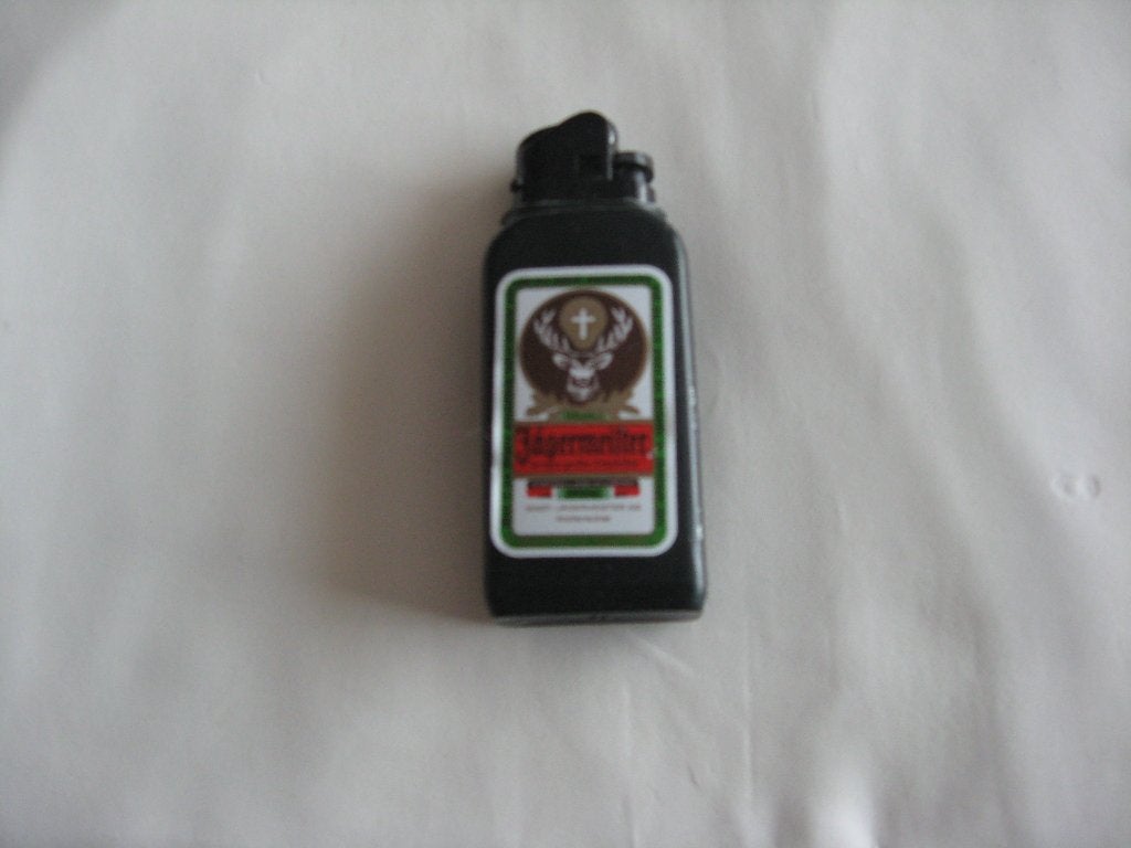 Aansteker, opschrift Jágermeifter, Ophalen of Verzenden, Zo goed als nieuw, Aansteker