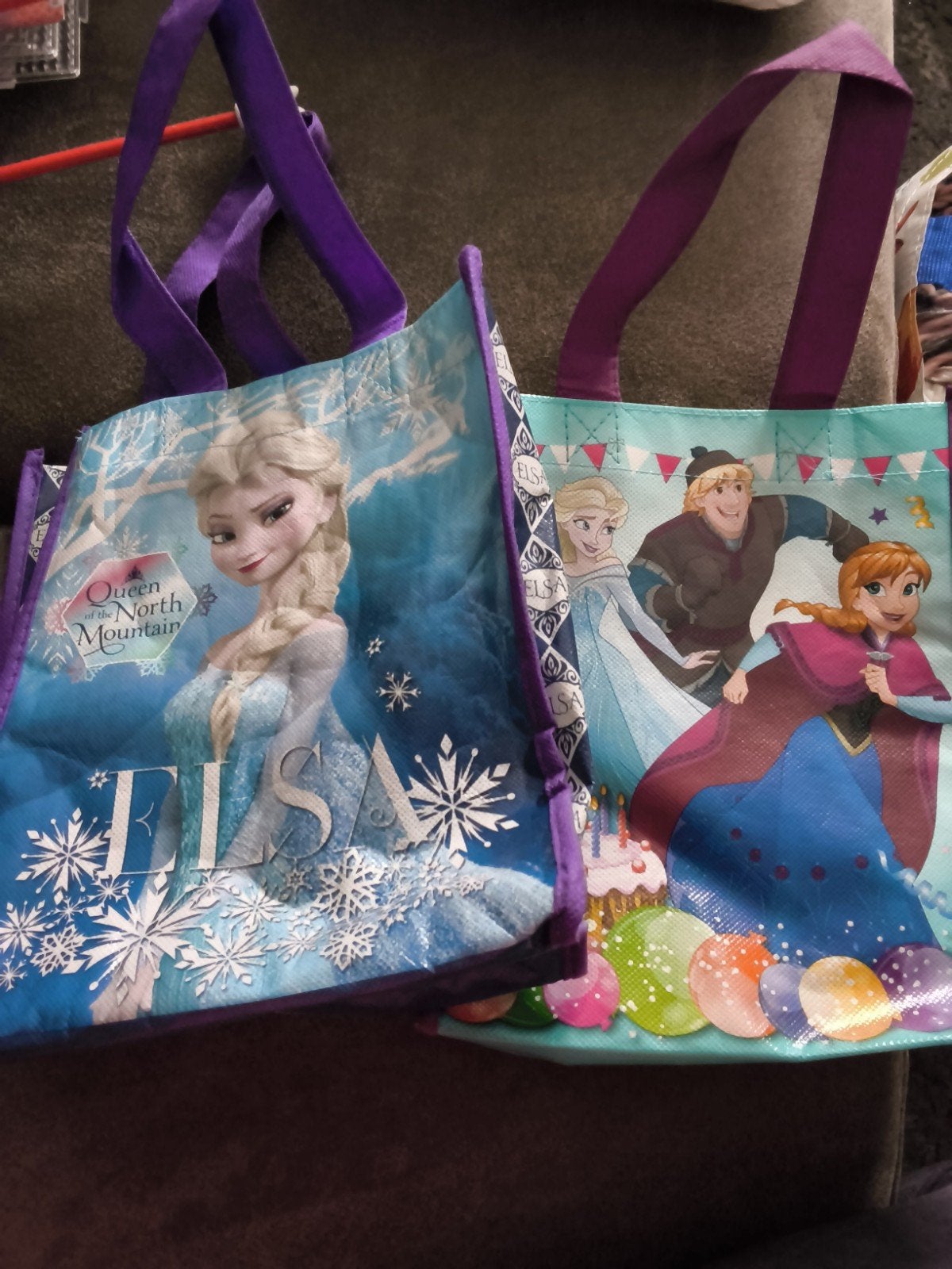 2 kleine Frozen tasjes - Elsa, Anna, Kristoff, Kinderen en Baby's, Ophalen of Verzenden, Gebruikt
