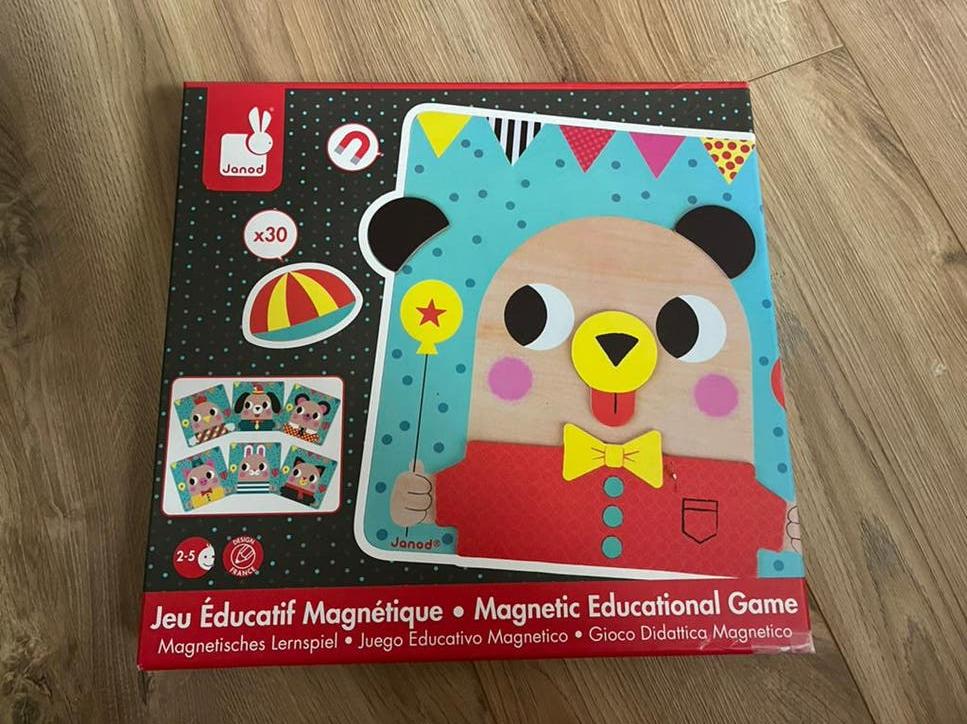 Janod Magnetisch Educatief Spel - Zo goed als nieuw, Ophalen of Verzenden, Gebruikt, Puzzelen