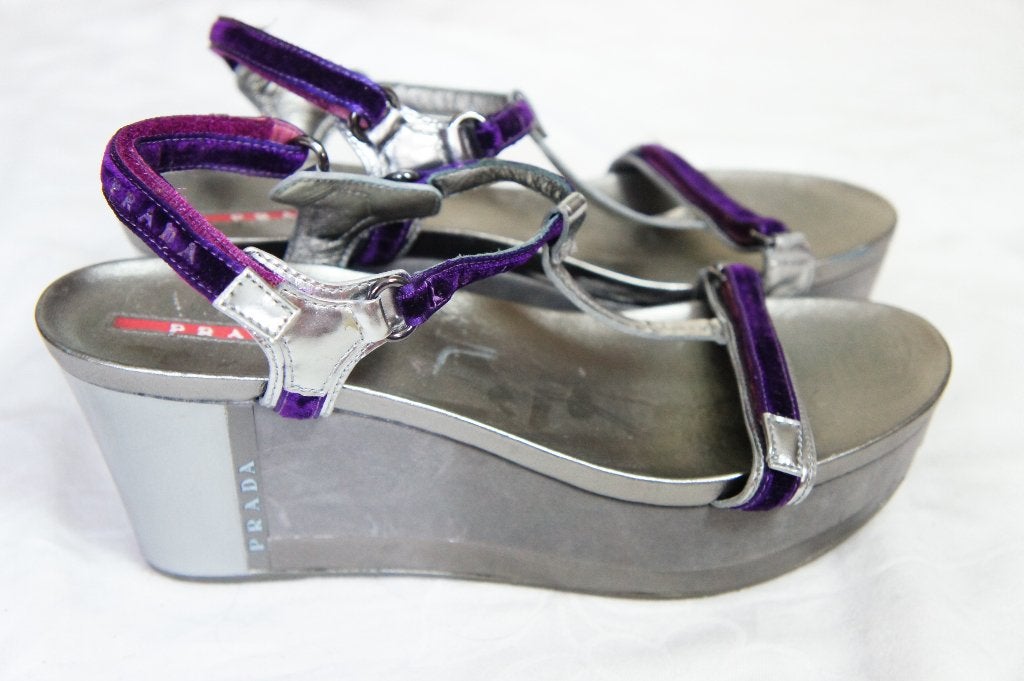 PRADA sandalen maat 40, Overige kleuren, Verzenden, Sandalen of Muiltjes, Zo goed als nieuw