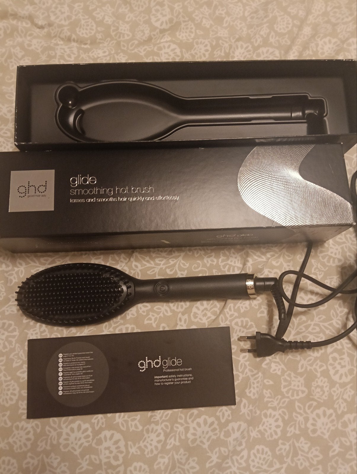 GHD Glide Smoothing Hot Brush - nieuw in doos!, Ophalen of Verzenden, Nieuw, Haarverzorging