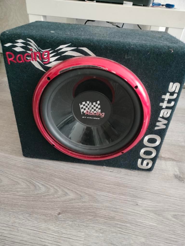 11 inch actieve subwoofer - 600 watt, Ophalen of Verzenden, Gebruikt