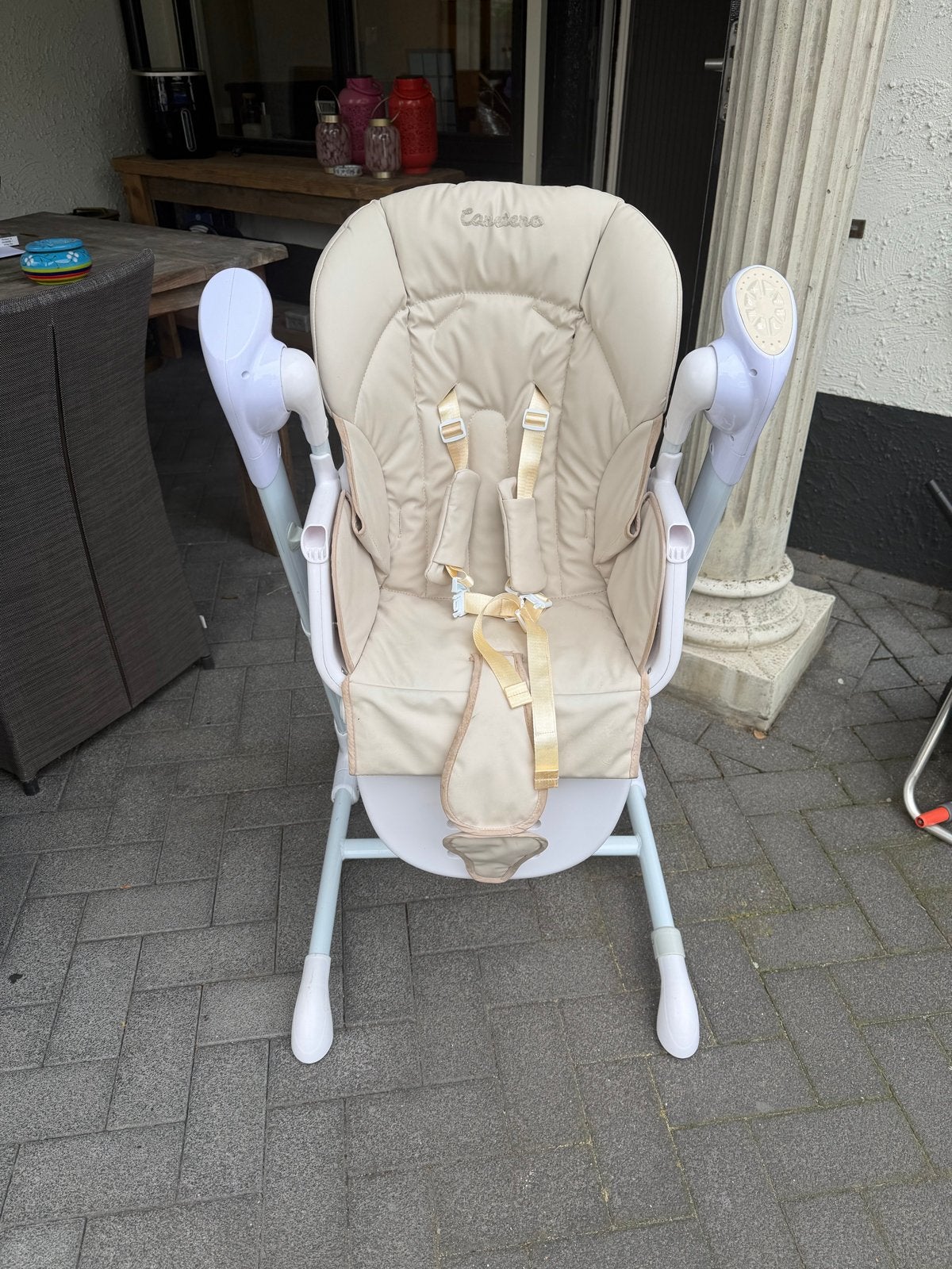 Baby eet stoel en electrice schommelstoel met muziek, Kinderen en Baby's, Ophalen, Gebruikt, Overige typen, Gordel(s)