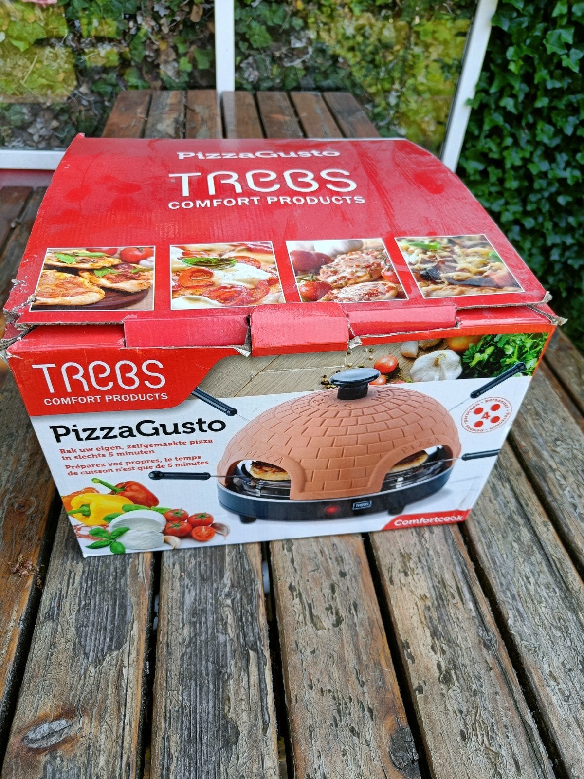 Trebs pizza gusto, Ophalen of Verzenden, Gebruikt, Fondueset