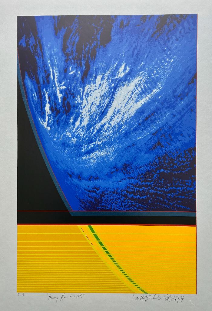 Wout v.d Vet ism Wubbo Ockels-Away from earth ZOMEROPRUIMING, Verzenden
