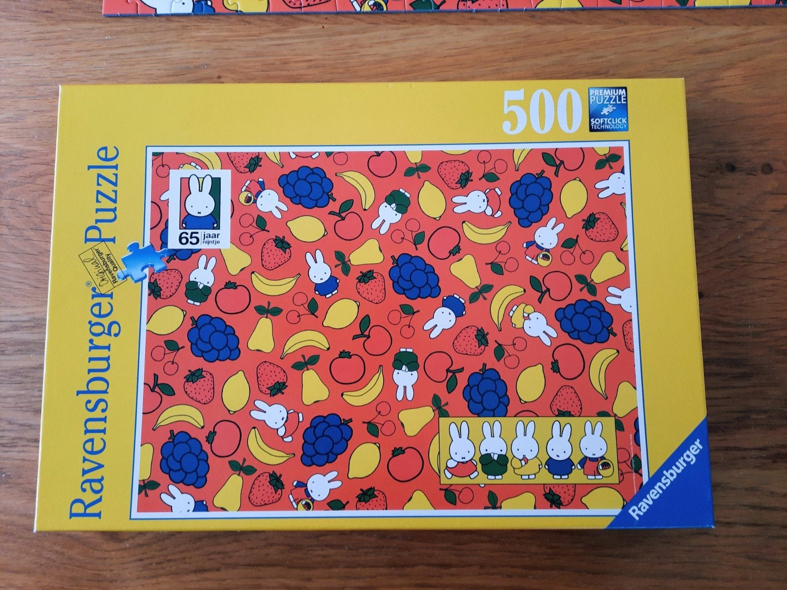 Ravensburger Nijntje 65 jaar puzzel 500 stukjes, Ophalen of Verzenden, Meer dan 50 stukjes, Zo goed als nieuw, 6 jaar of ouder