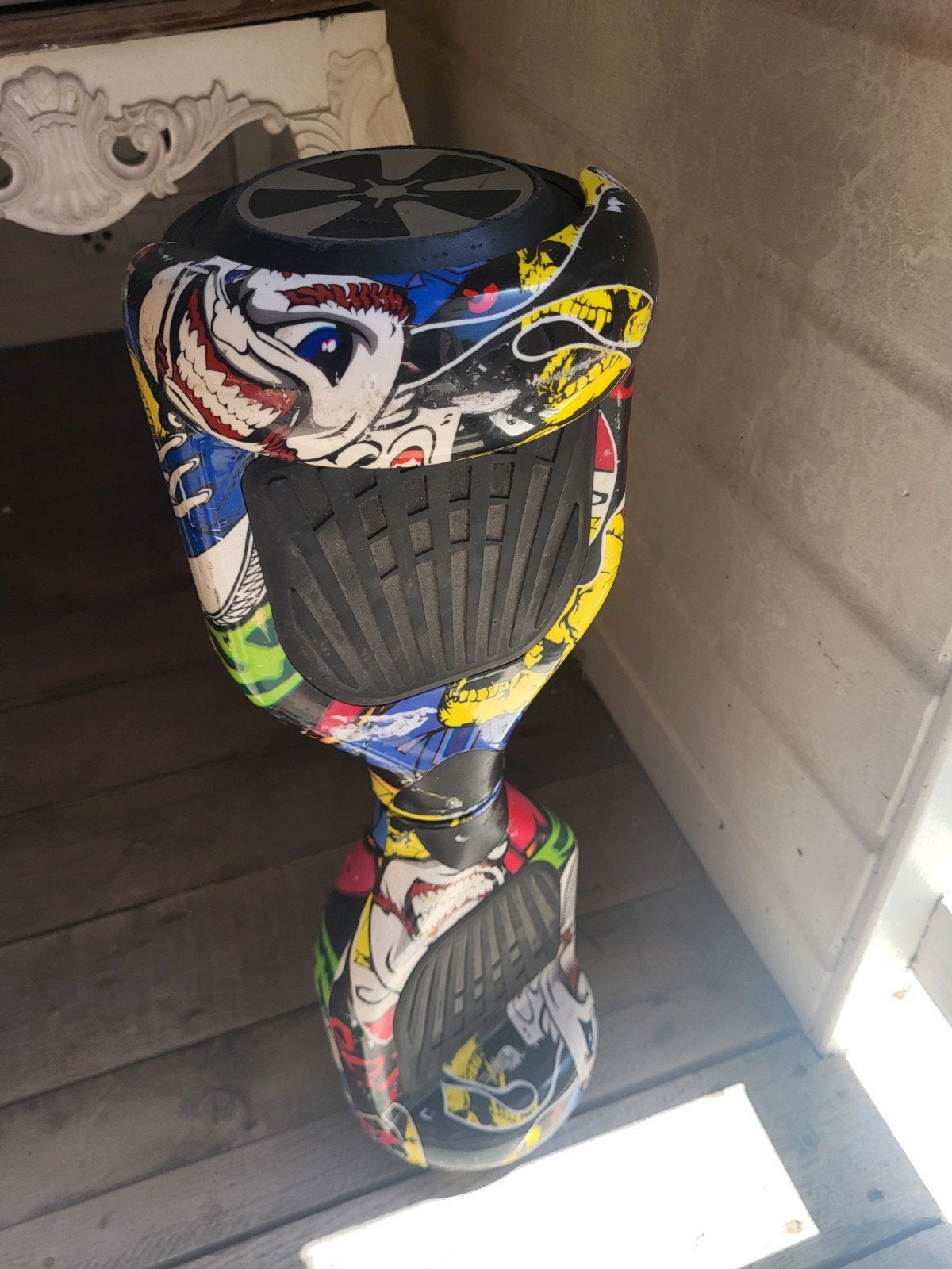 Hoverboard met kart, Ophalen, Gebruikt