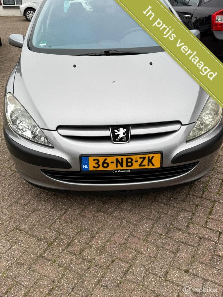 Peugeot 307 Break 1.6-16V XS, Auto's, Peugeot, Stof, Gebruikt, Zwart, 4 cilinders