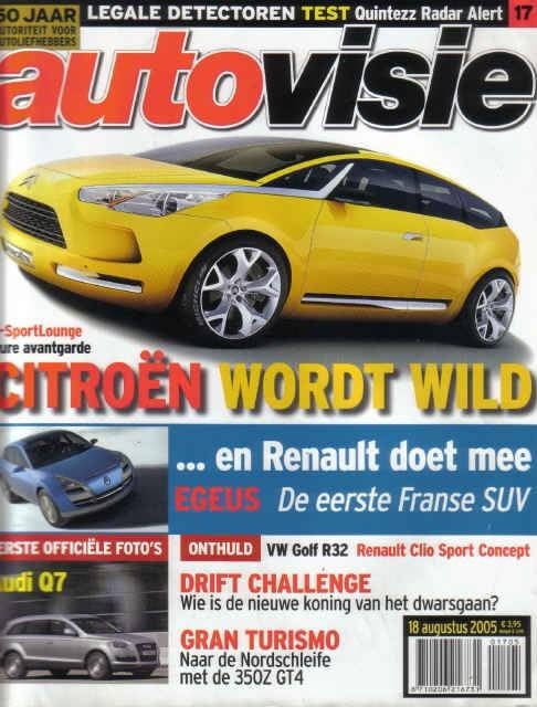 Autovisie 17 2005 : BMW M535i - M5 - Porsche Cayman S - VW, Ophalen of Verzenden, Gelezen, Algemeen
