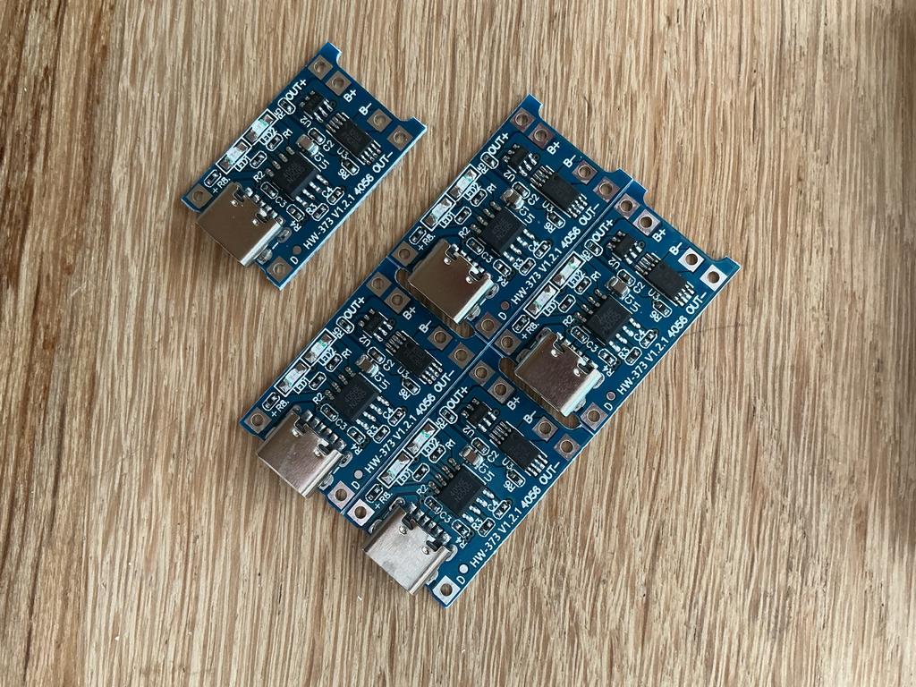 USB-C Power Bank Modules en 18650 Batterijhouders - 5x, Ophalen of Verzenden, Nieuw