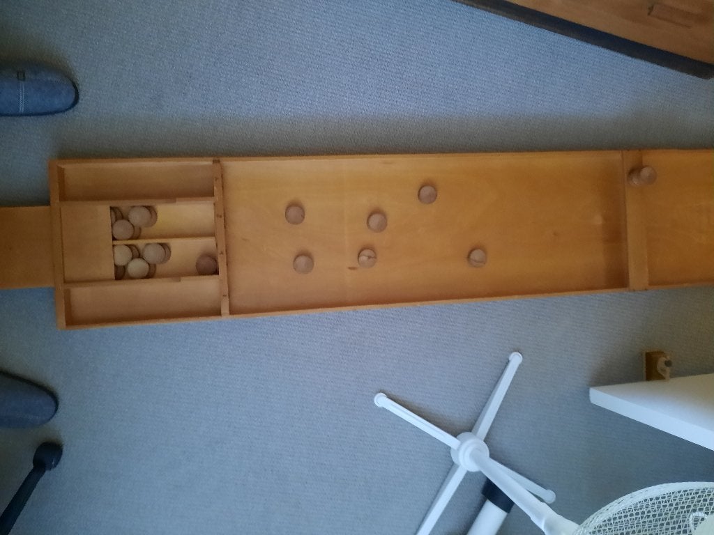 houten sjoelbak, Ophalen, Gebruikt, Overige typen
