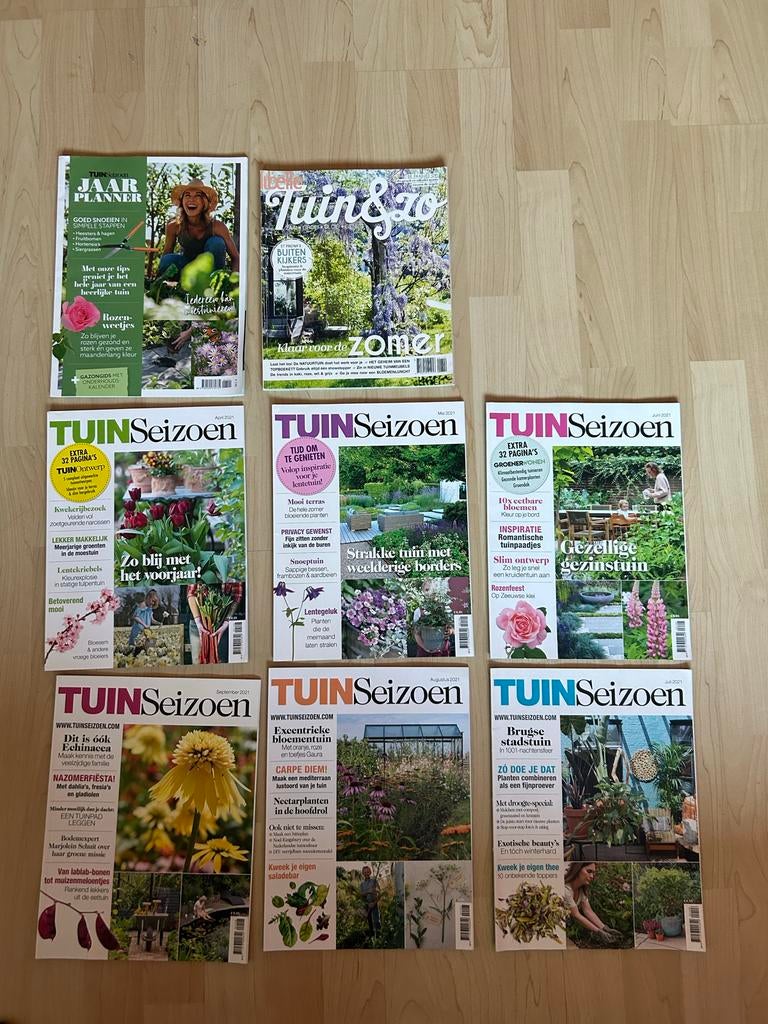 Tuinseizoen, Libelle Tuin&zo en Tuin jaarplanner, Boeken, Ophalen of Verzenden, Gelezen, Tuinieren en Tuinplanten