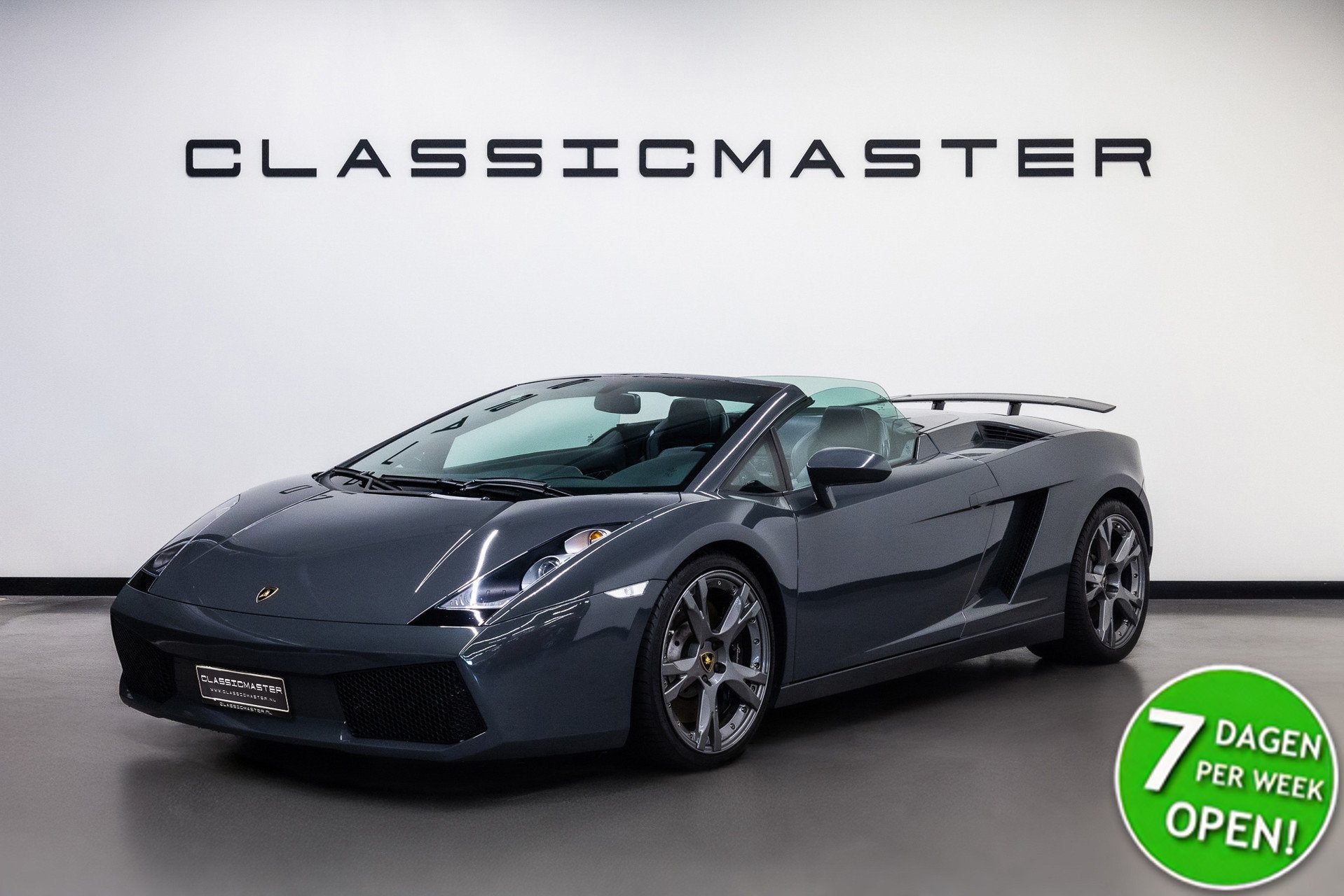 Lamborghini Gallardo 5.0 V10 Spyder e-gear Btw auto, Fiscale, Auto's, Lamborghini, Automaat, Gebruikt, Zwart, Cabriolet
