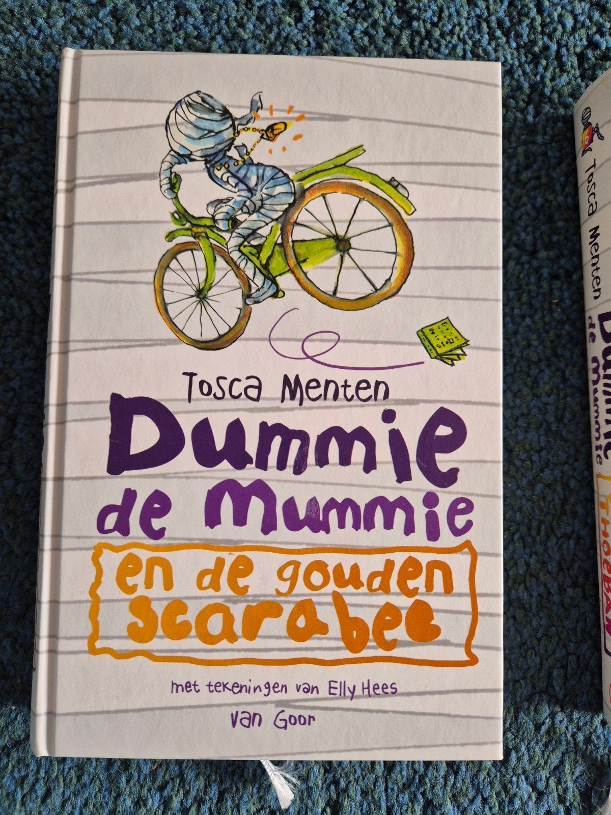 Dummie de Mummie en de gouden Scarabee - Tosca Menten, Ophalen, Zo goed als nieuw, Tosca Menten, Fictie algemeen