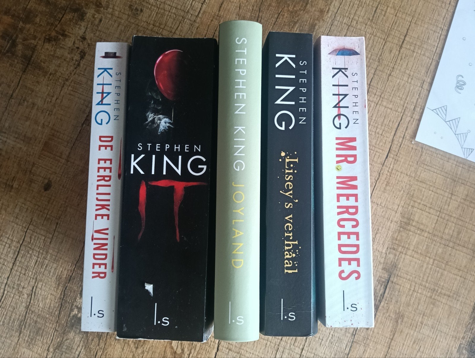 4x Stephen King boeken, Ophalen of Verzenden, Gelezen